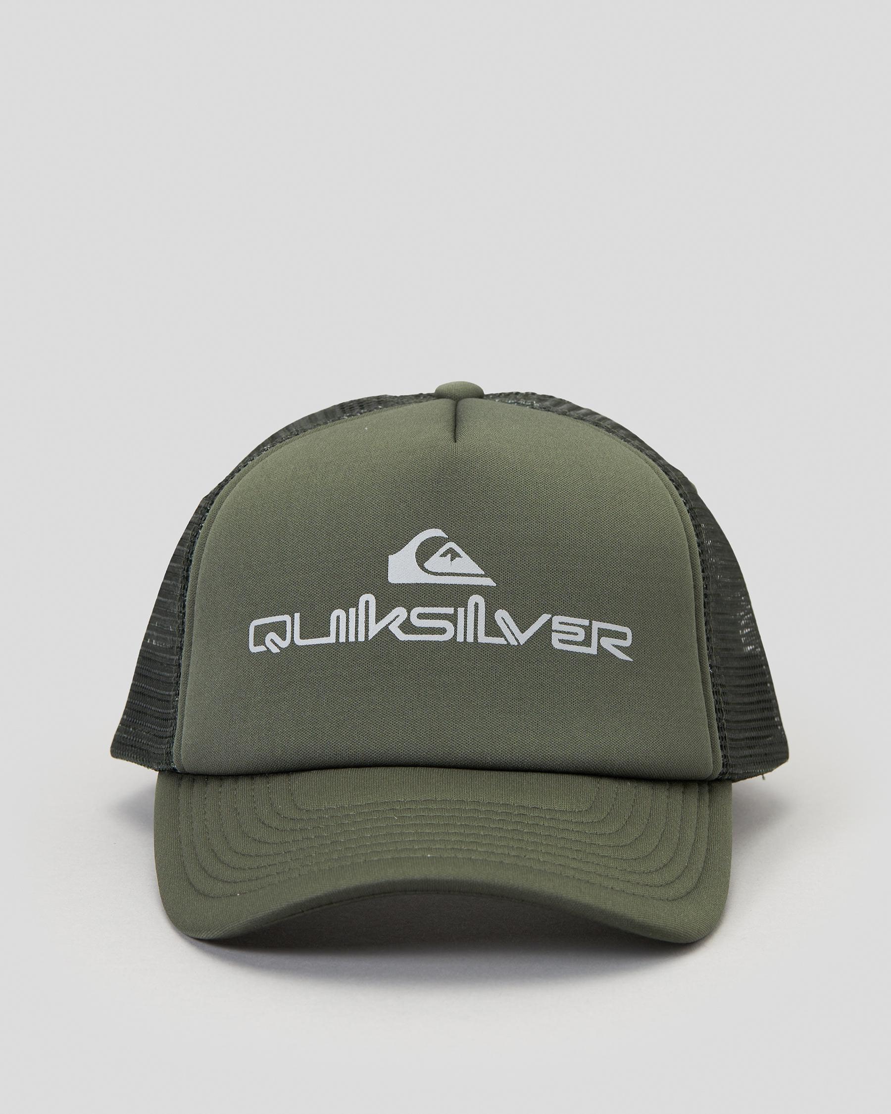 Quiksilver Omnistack Trucker Cap In Thyme - FREE* Shipping & Easy Returns -  City Beach United States
