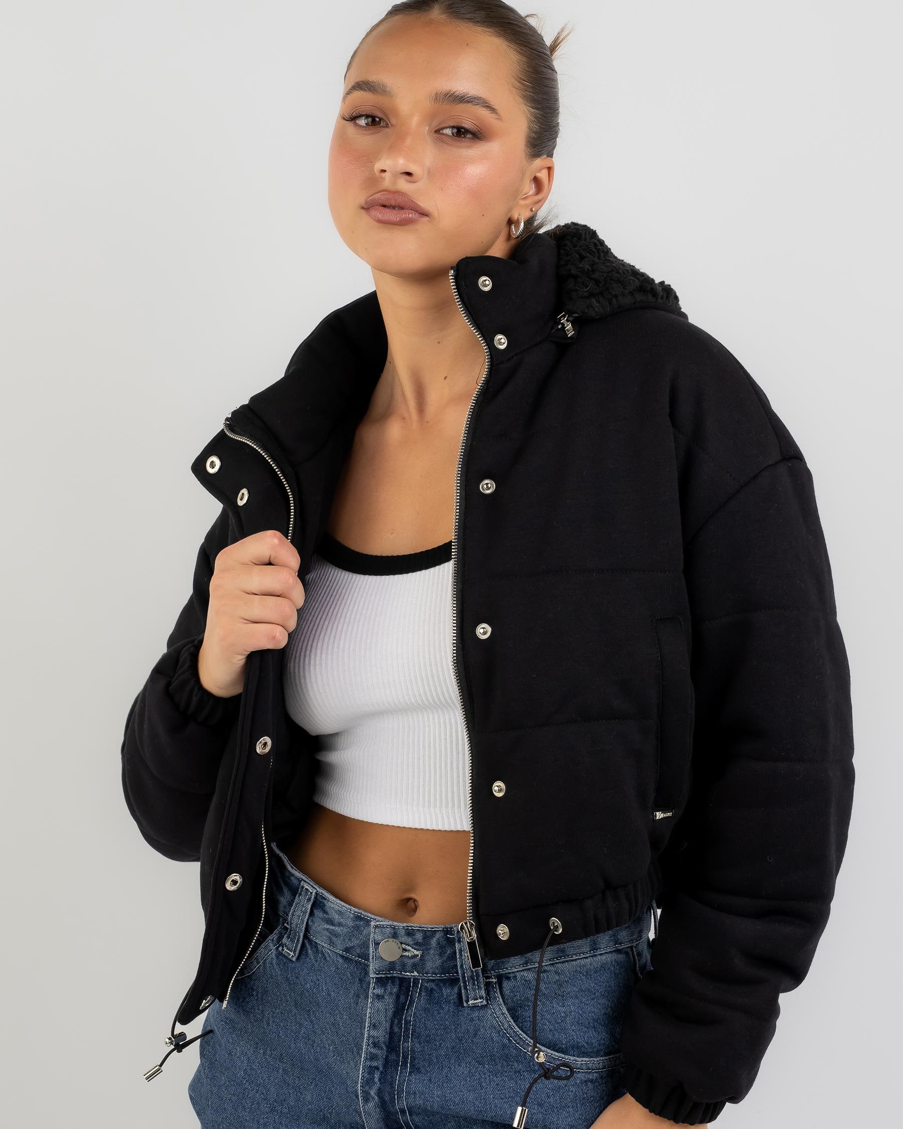 Shop Ava And Ever Athena Jacket In Black - Fast Shipping & Easy Returns ...