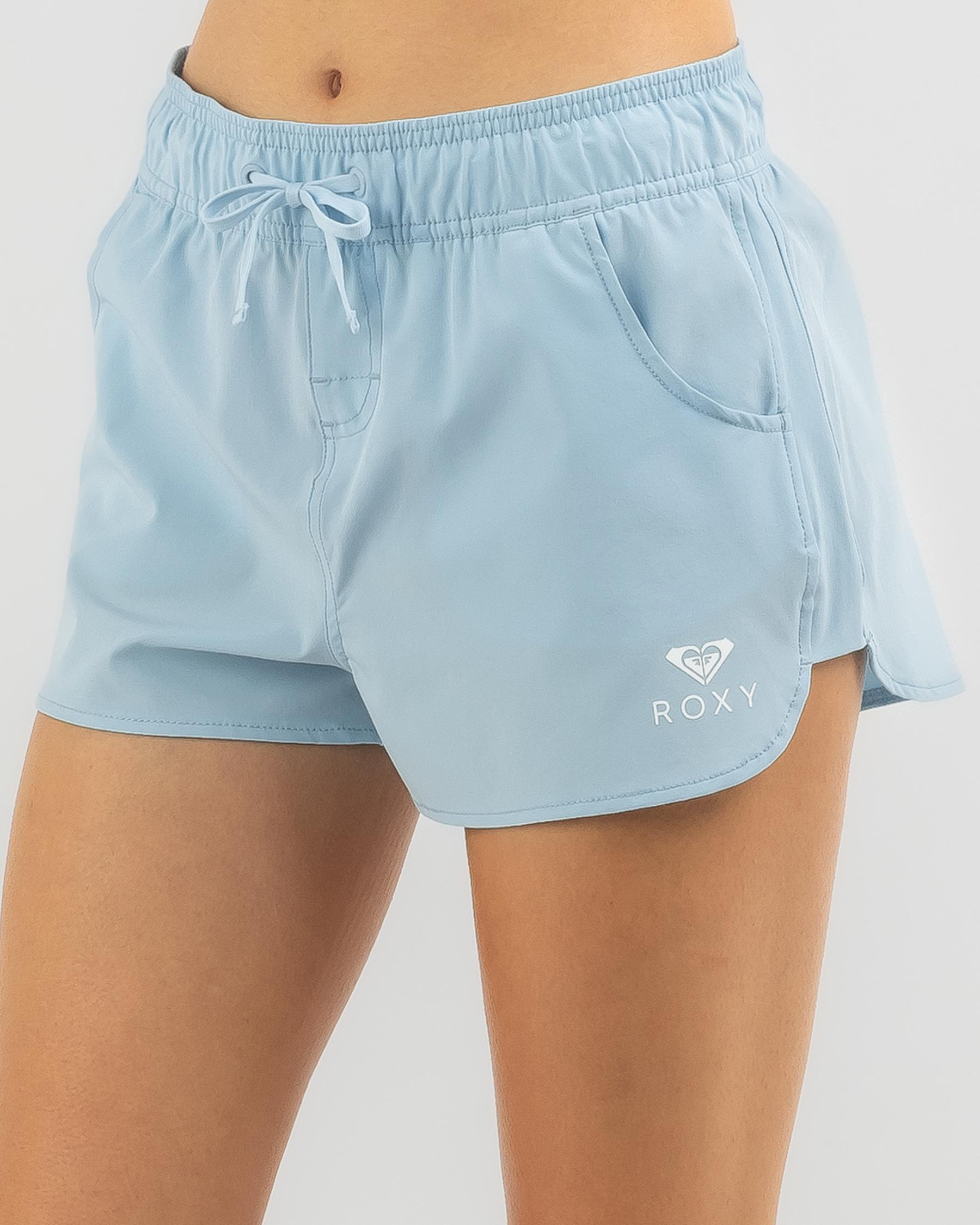Shop Roxy Wave Eco Board Shorts In Clear Sky Fast Shipping & Easy Returns City Beach Australia