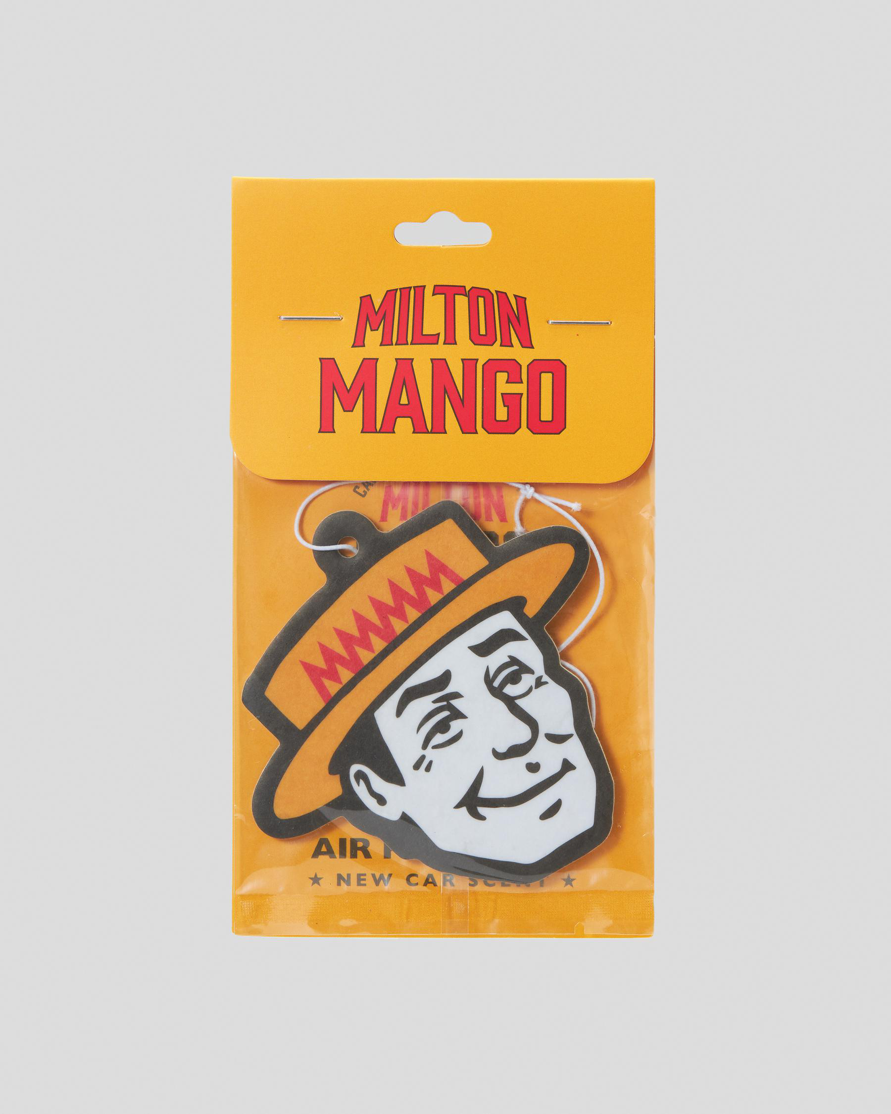 Shop Milton Mango Mango Man Air Freshener In Yellow Fast Shipping