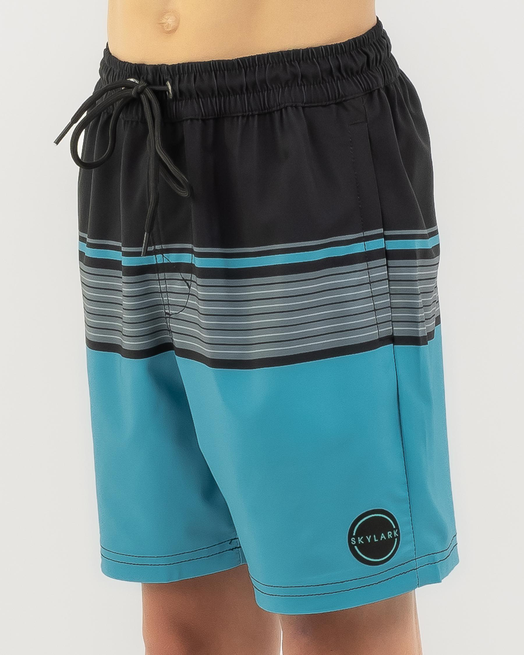 Skylark Boys' Diving Mully Shorts In Mint - Fast Shipping & Easy ...