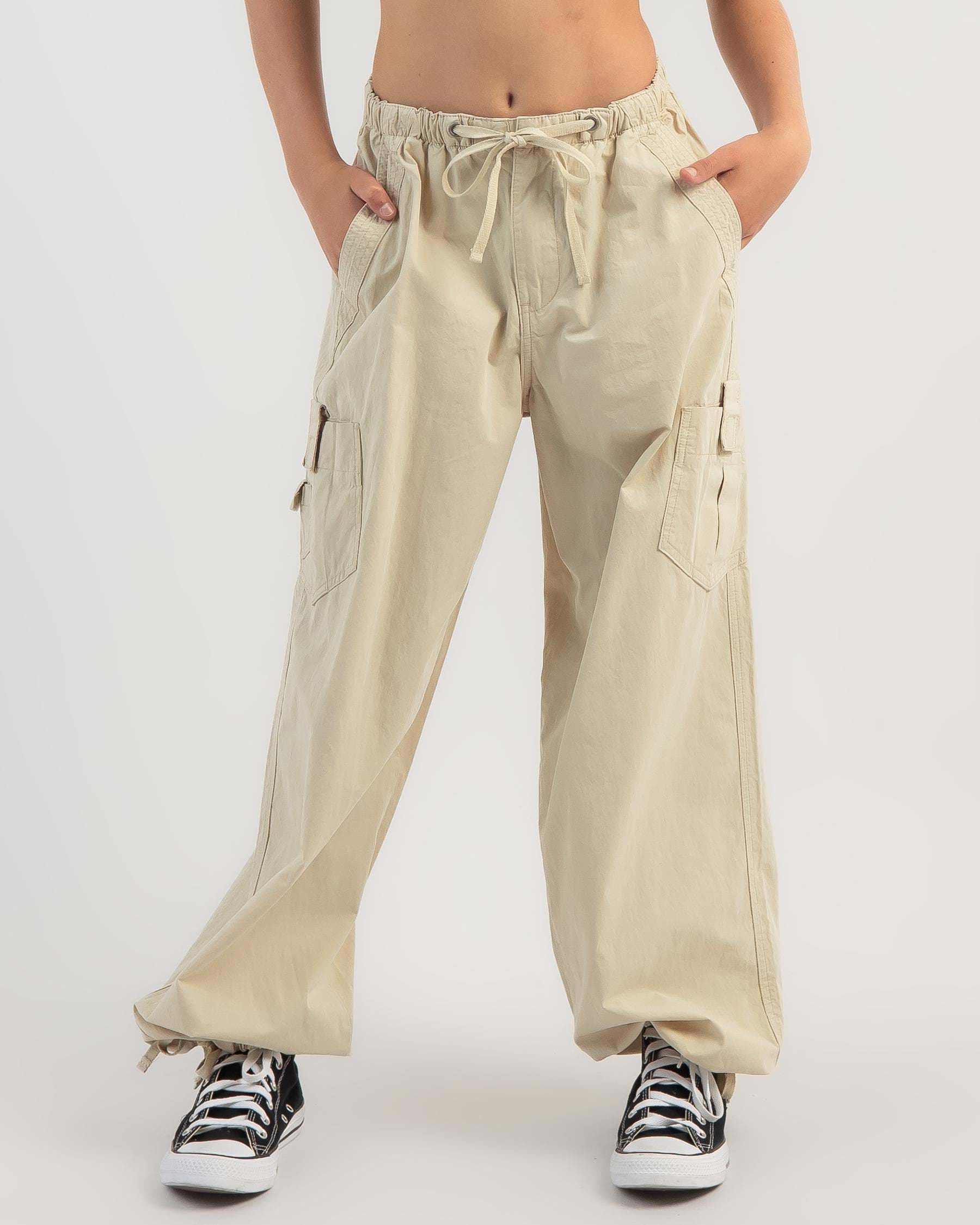 Shop Ava And Ever Girls' Hawk Pants In Light Sand - Fast Shipping ...