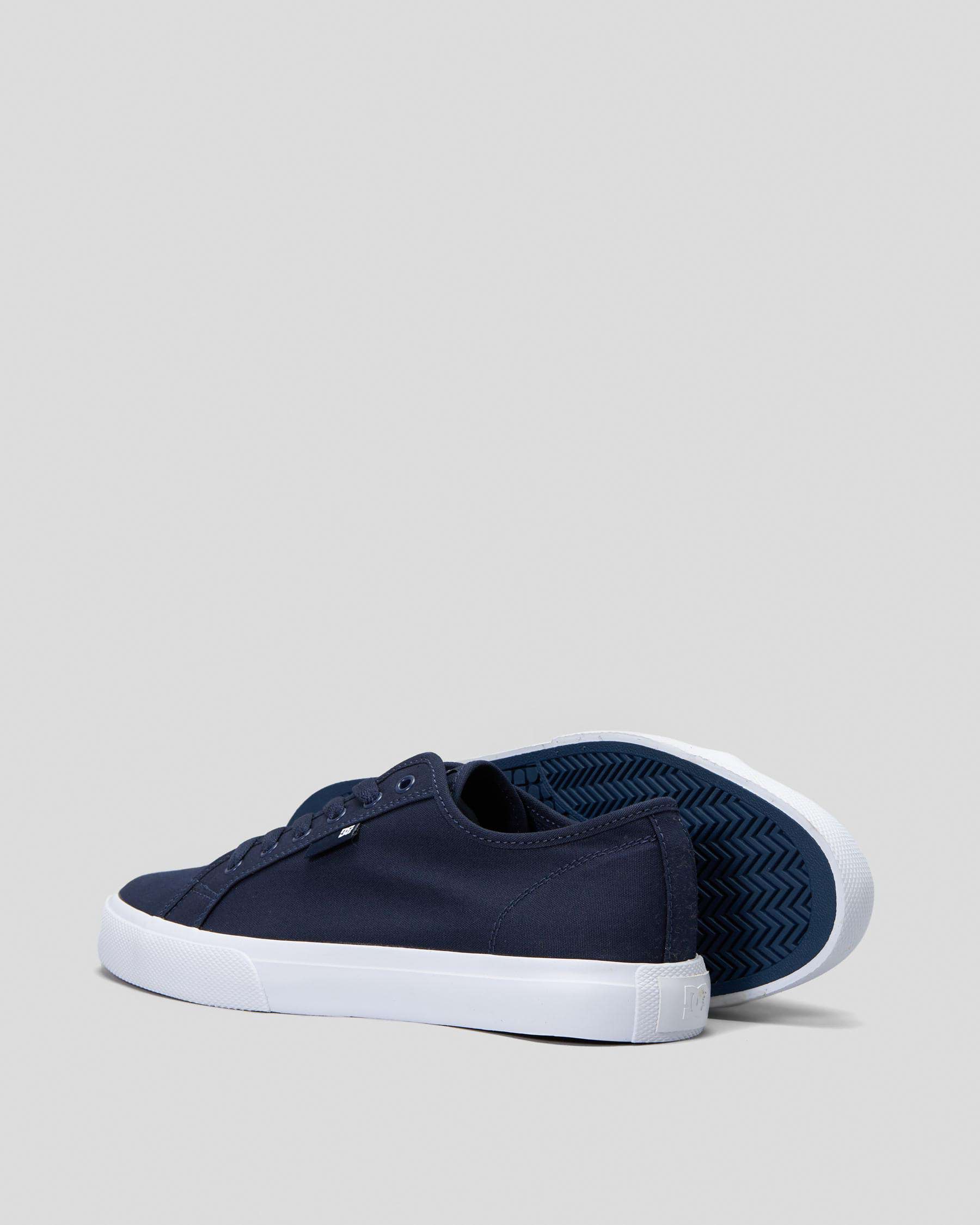 Shop DC Shoes Manual Shoes In Dc Navy - Fast Shipping & Easy Returns ...