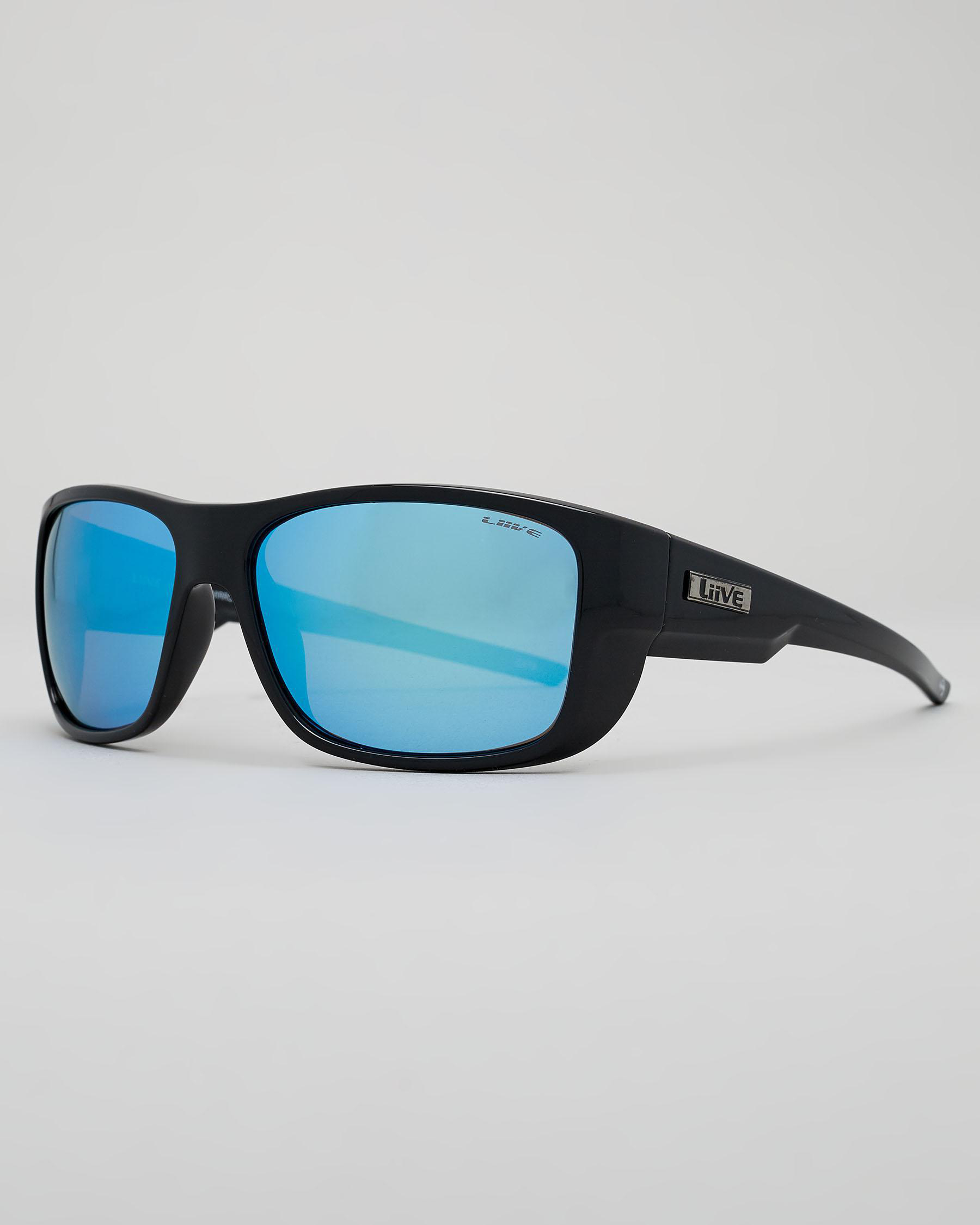 Shop Liive The Admiral Mirror Polarized Sunglasses In Black Fast Shipping & Easy Returns