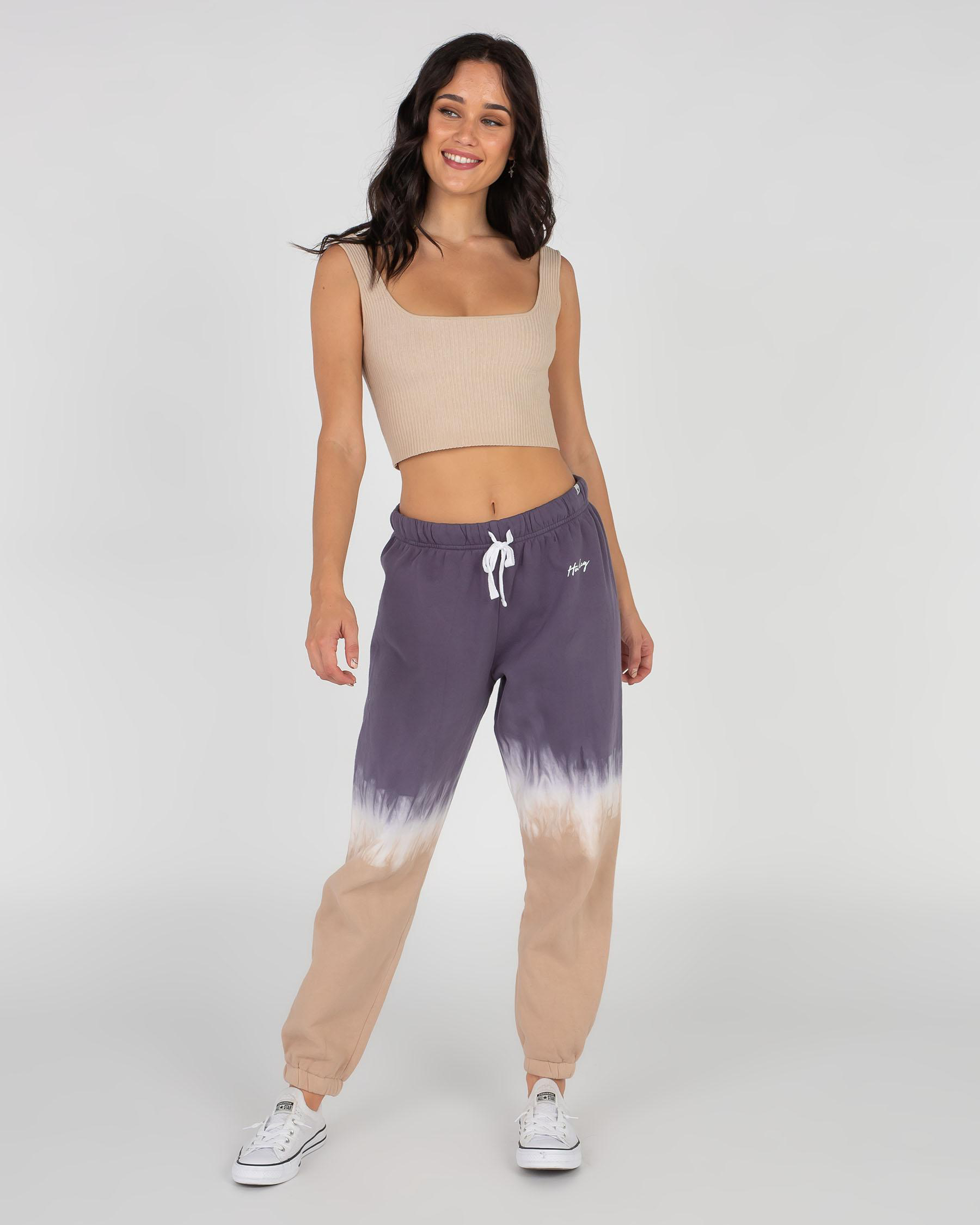 Hurley Dye Track Pants In Thunder Grey Fast Shipping & Easy Returns