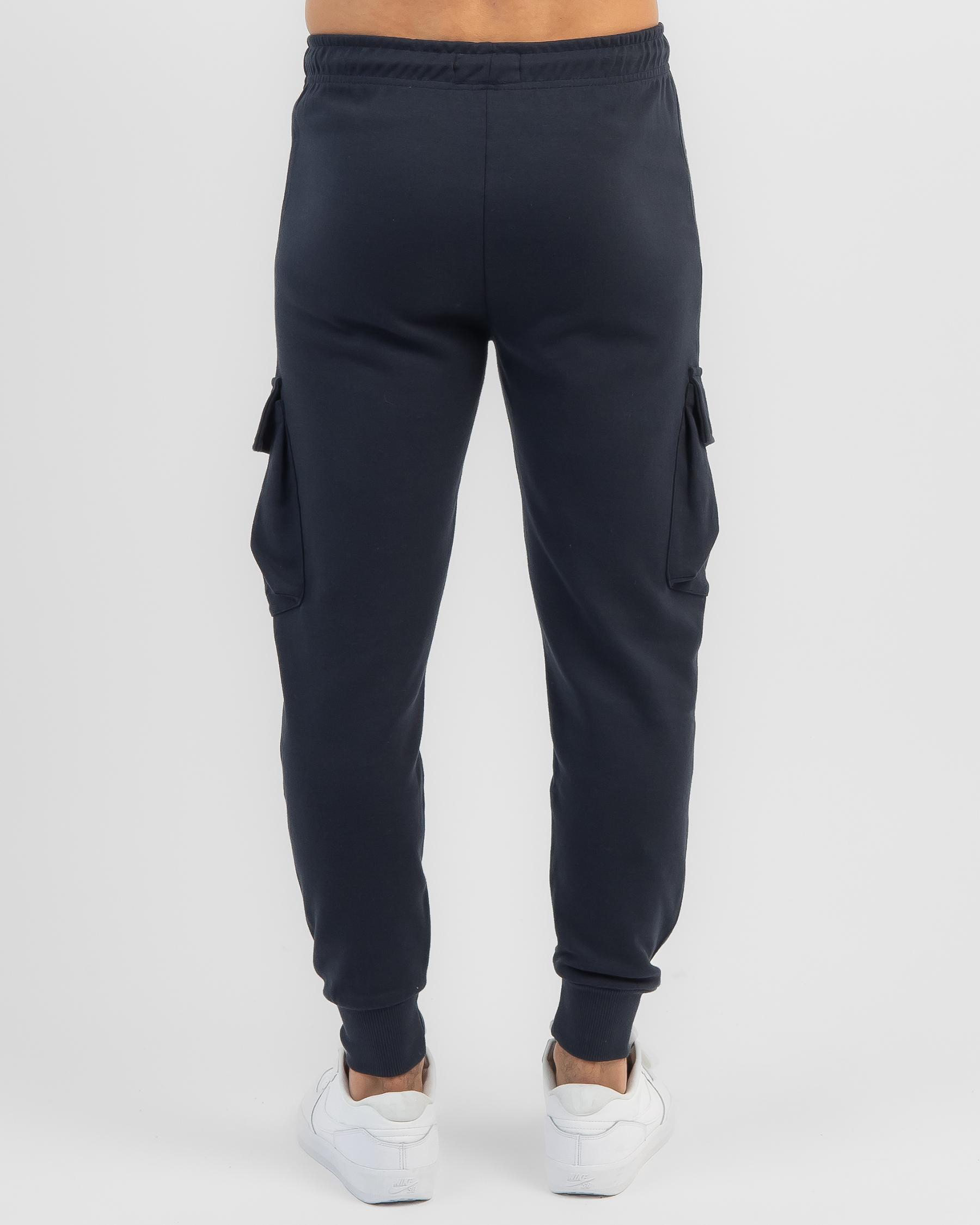 Shop Lucid Cargo Track Pants In Navy Fast Shipping & Easy Returns