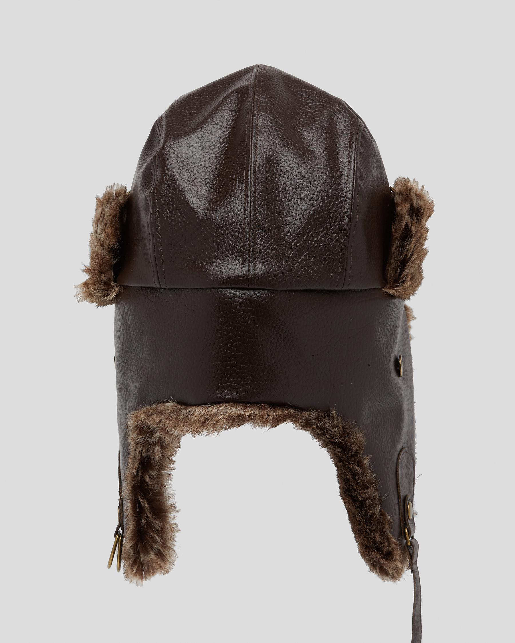 Miscellaneous Winner Trapper Hat In Chocolate Brown FREE* Shipping