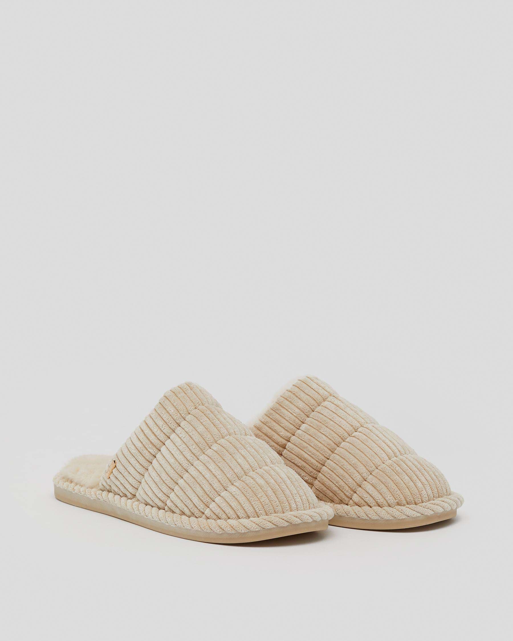 Shop Mooloola Annie Slippers In Sand - Fast Shipping & Easy Returns ...