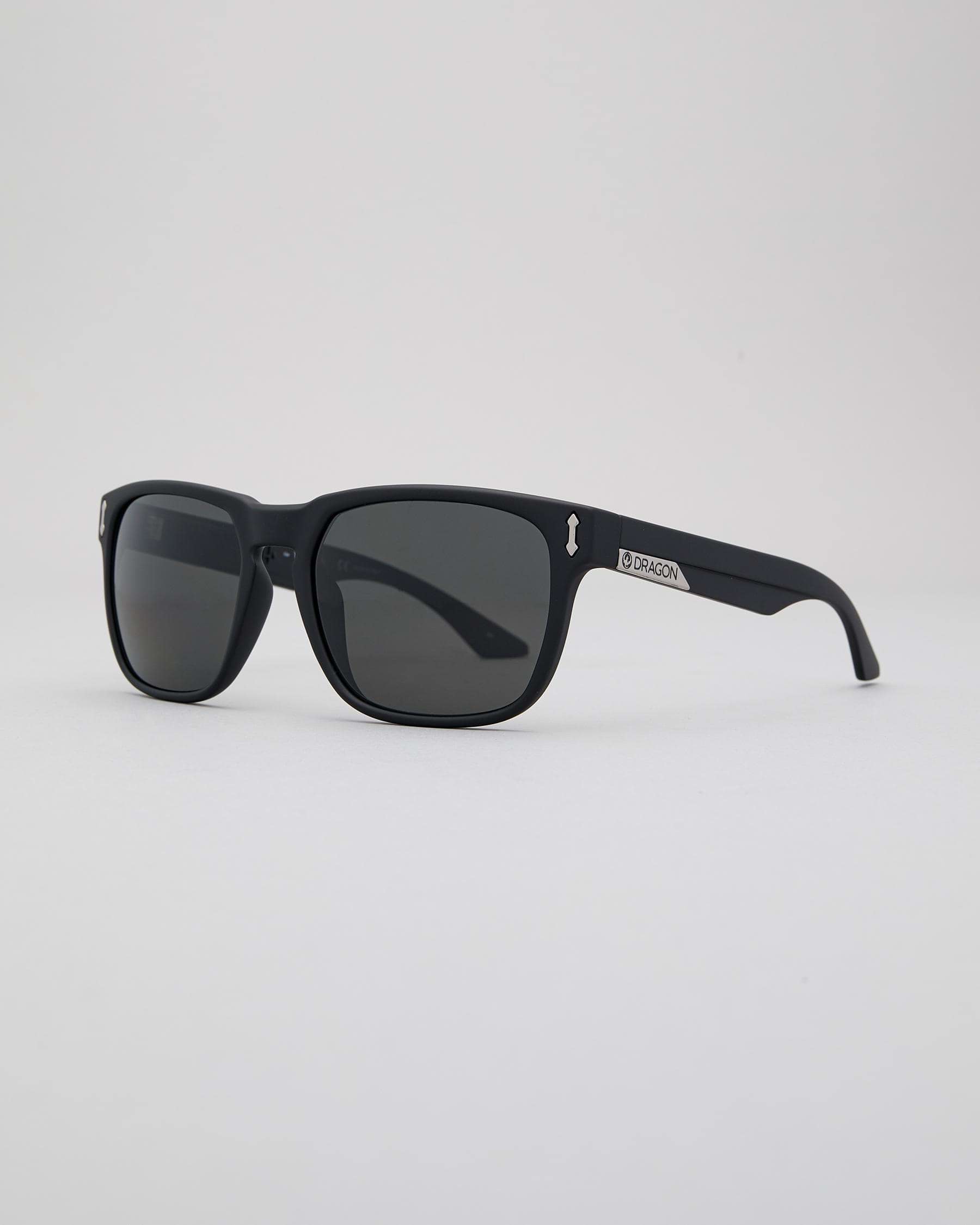 Shop Dragon Alliance Monarch Sunglasses In Jet/smoke - Fast Shipping ...