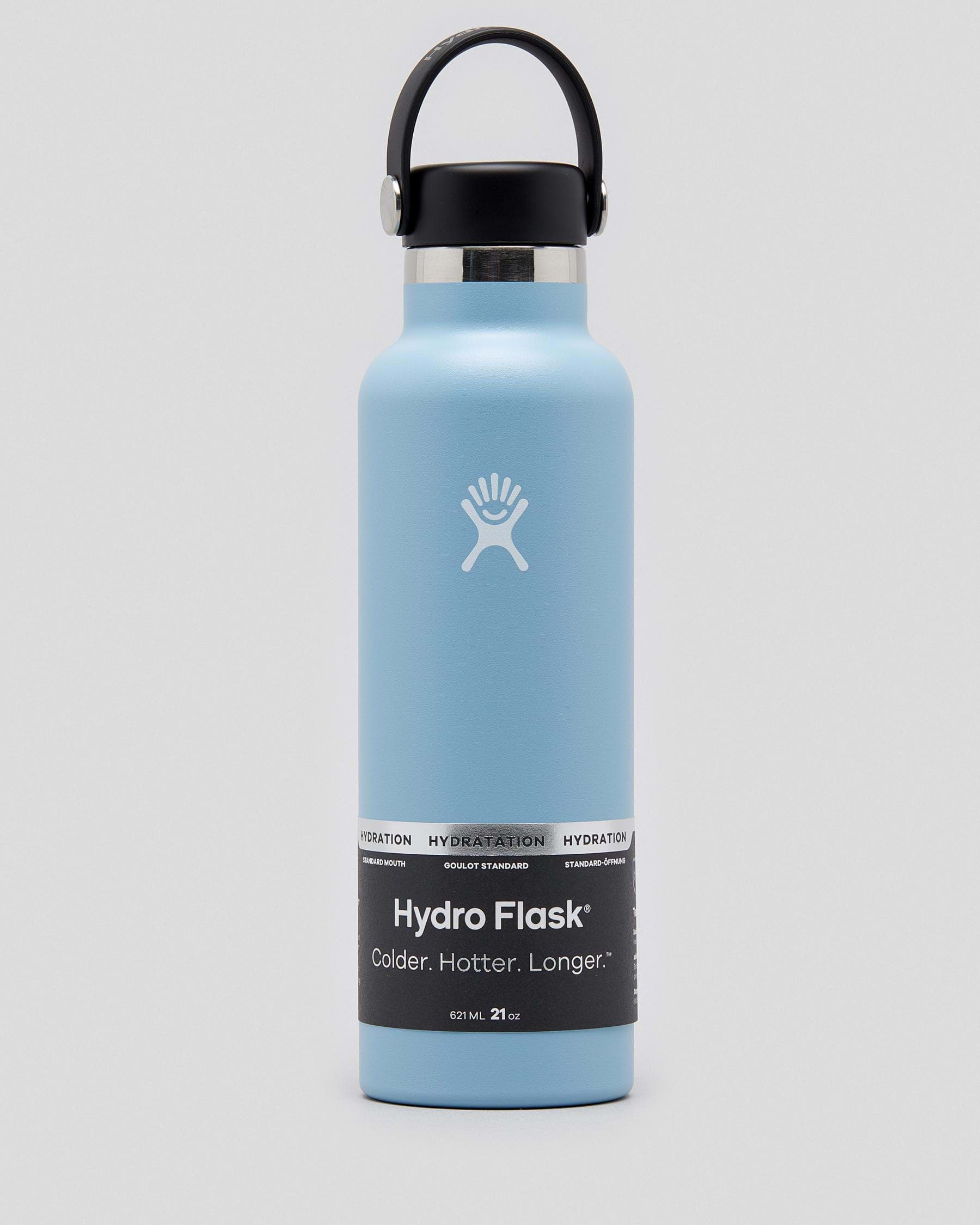 Hydro Flask 21oz Standard Mouth Drink Bottle In Rain - Fast