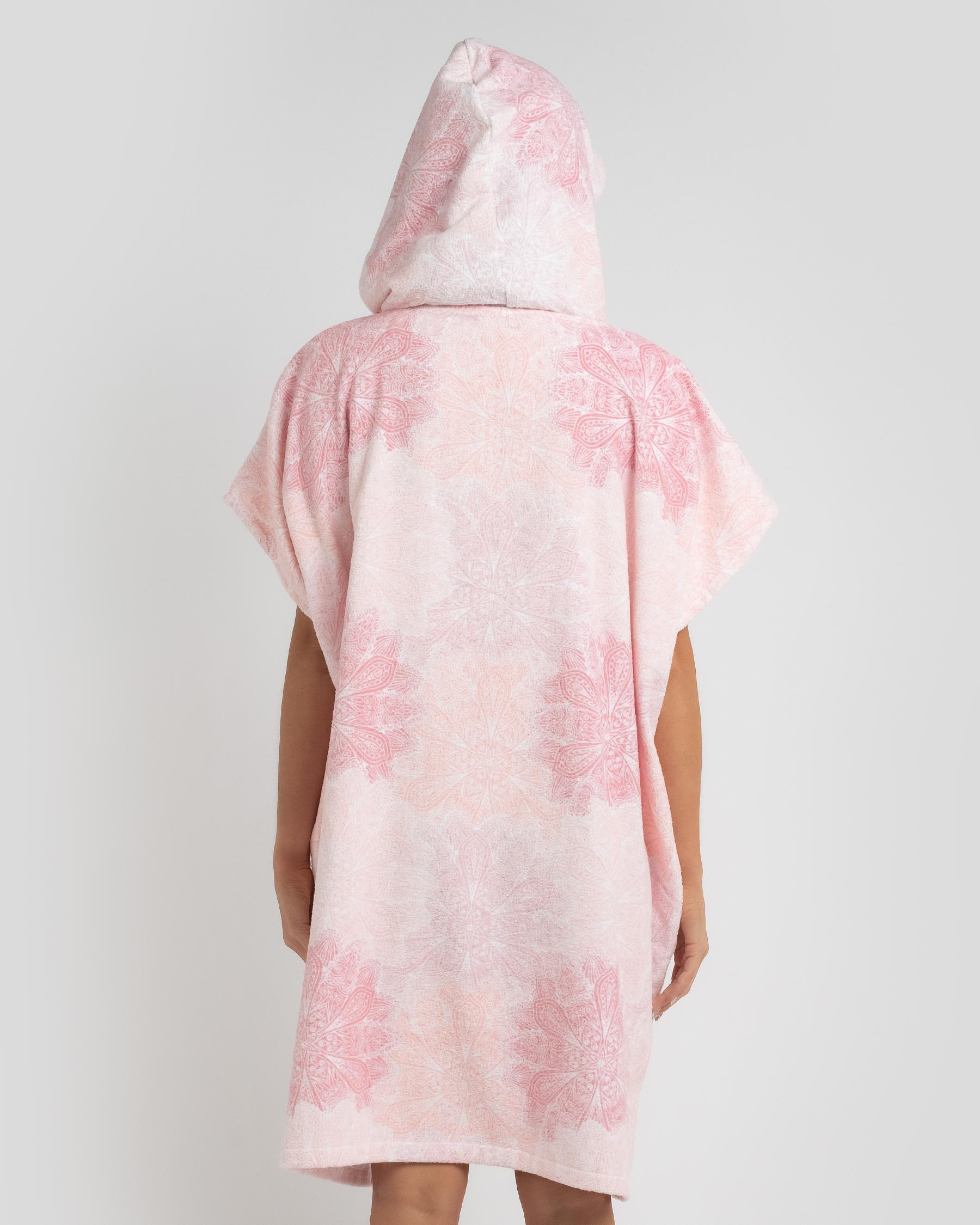 Shop Topanga Key West Hooded Towel In Pink Fast Shipping & Easy Returns City Beach Australia