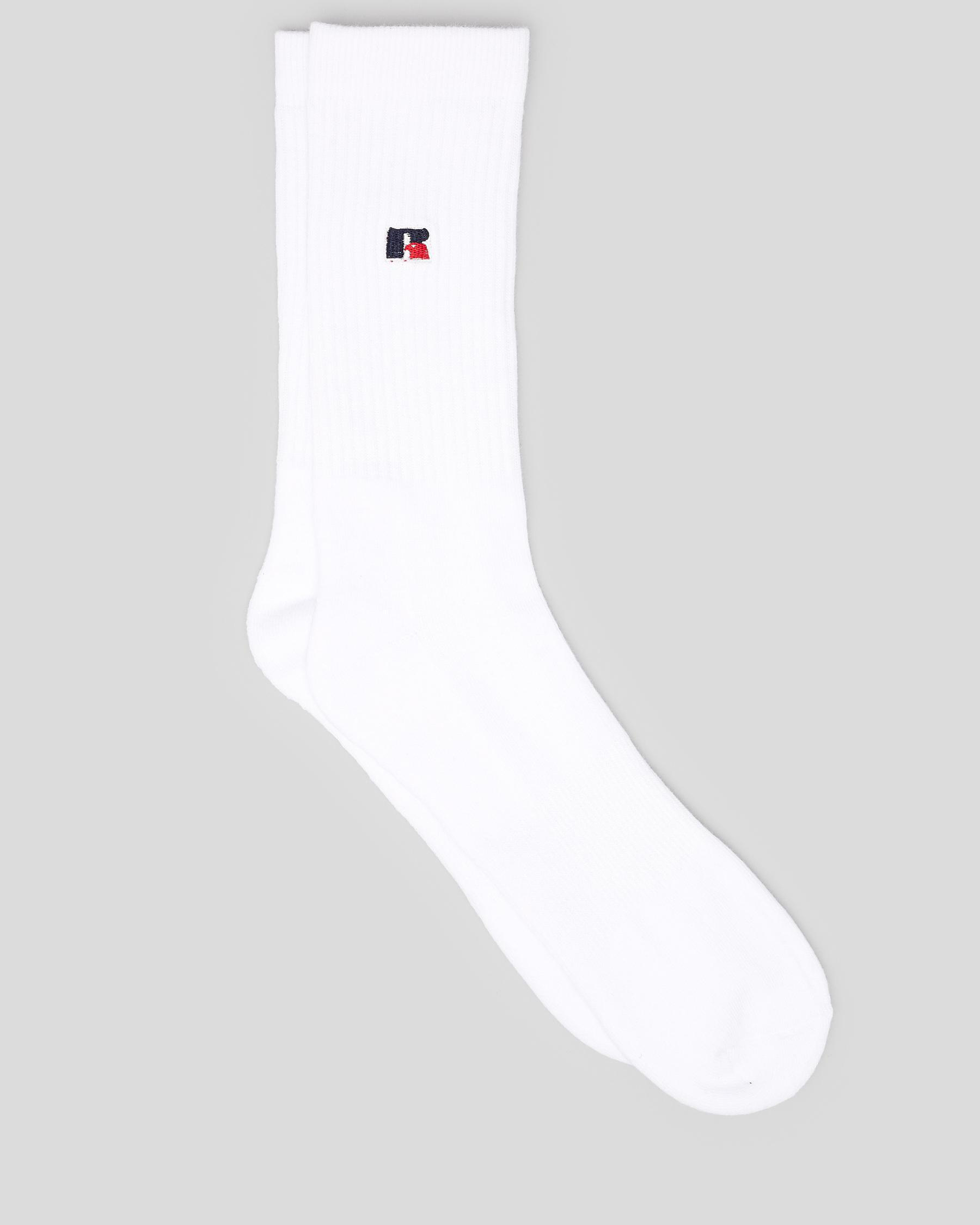 Russell Athletic Russell Athletic Essential Singles Socks In White