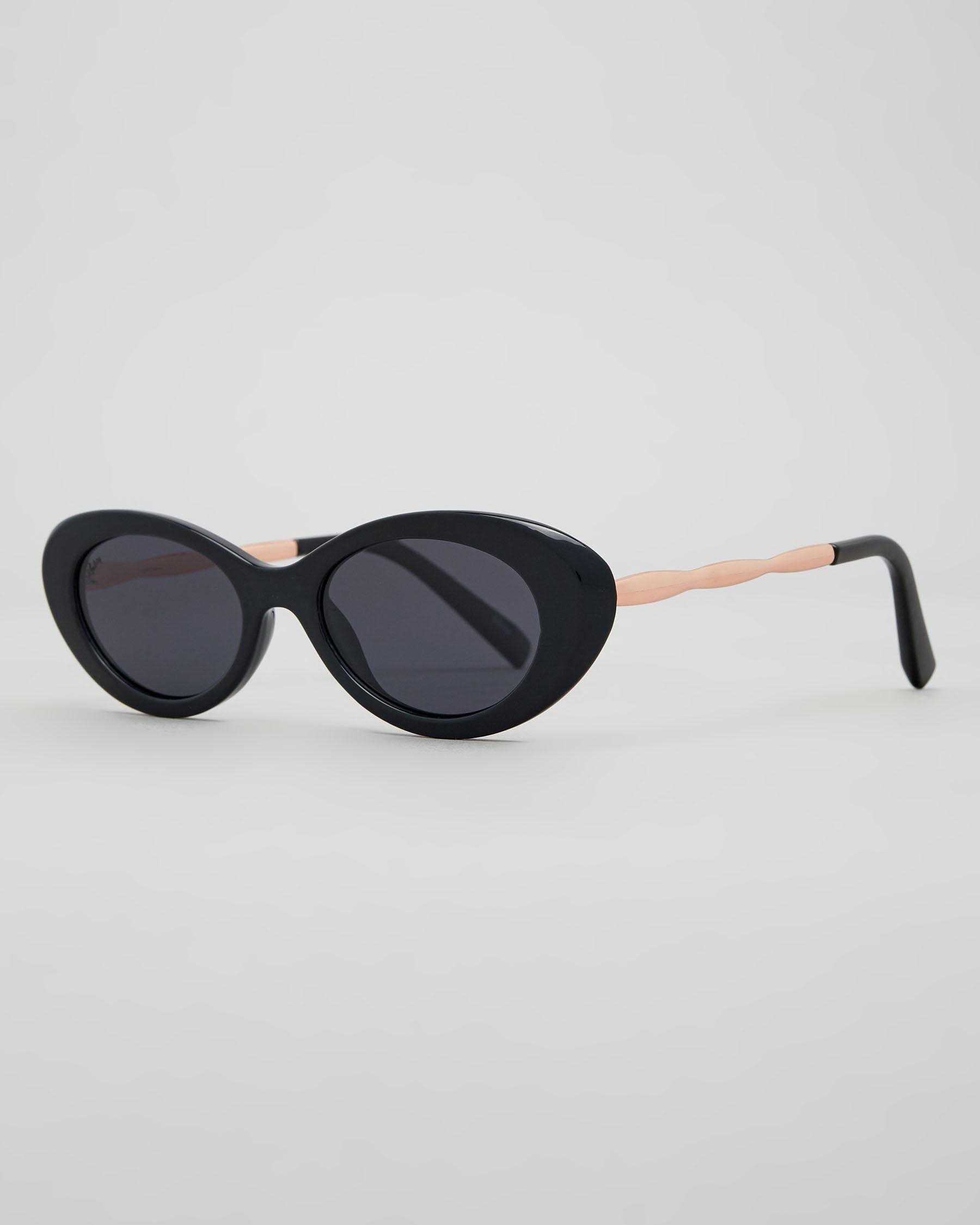 Shop Reality Eyewear High Society Sunglasses In Black Fast Shipping