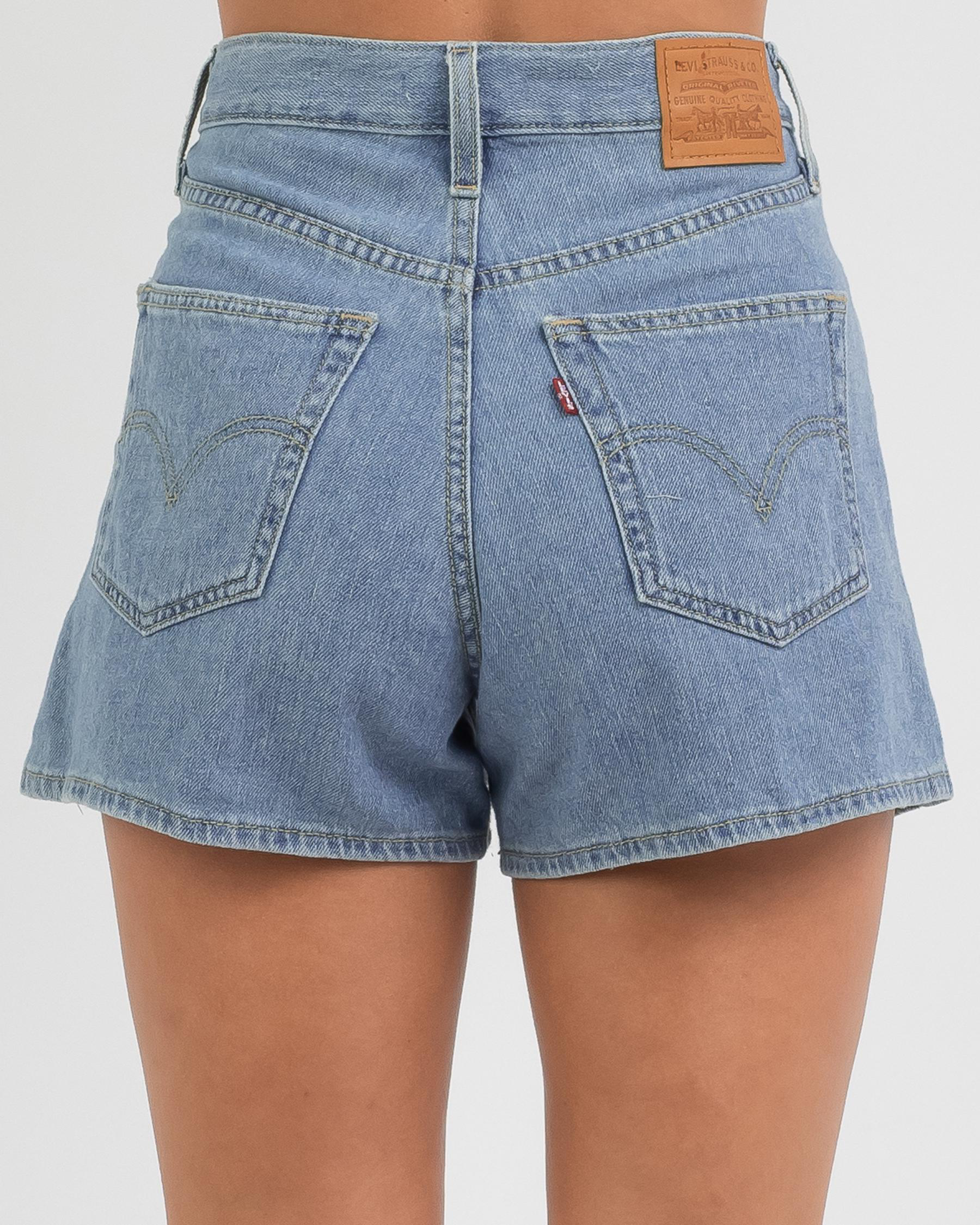 Levi's High Loose Shorts In Let's Stay 