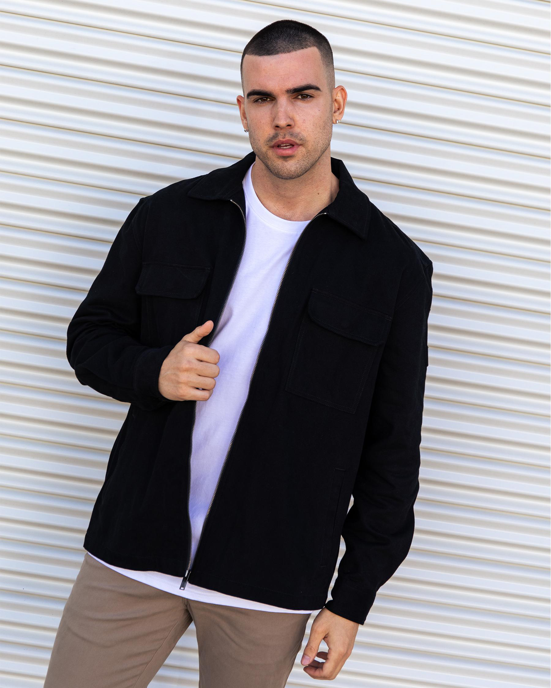 Shop Lucid Code Jacket In Black - Fast Shipping & Easy Returns - City ...