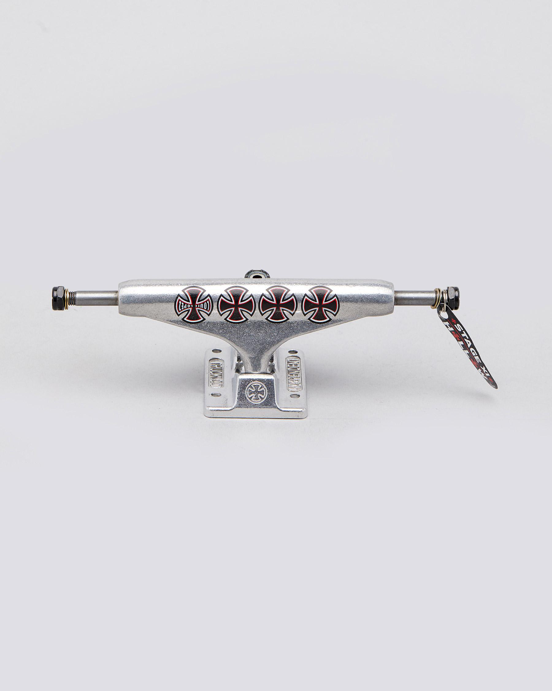Shop Independent Lopez Crosses 149 Hollow Skateboard Truck In Silver