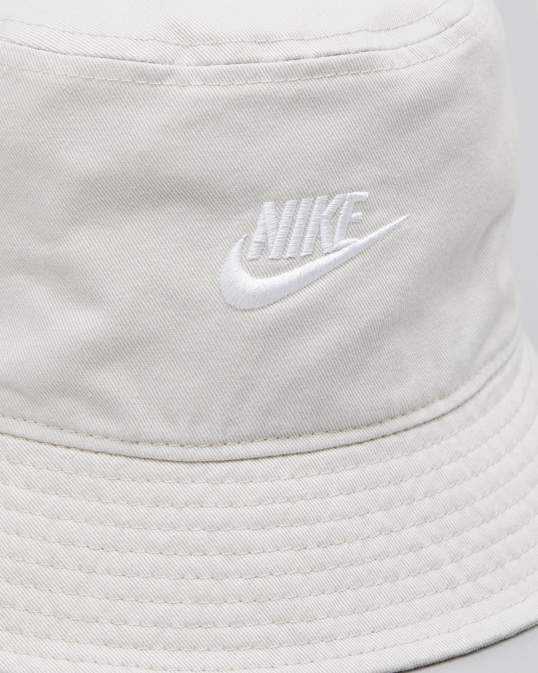Nike Bucket Futura Wash Hat In Light 