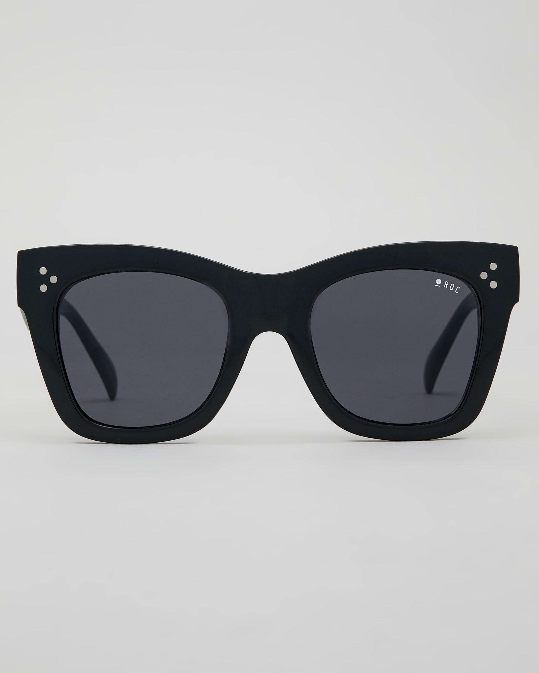 ROC Eyewear Cubin Sunglasses In Black - Fast Shipping & Easy Returns ...