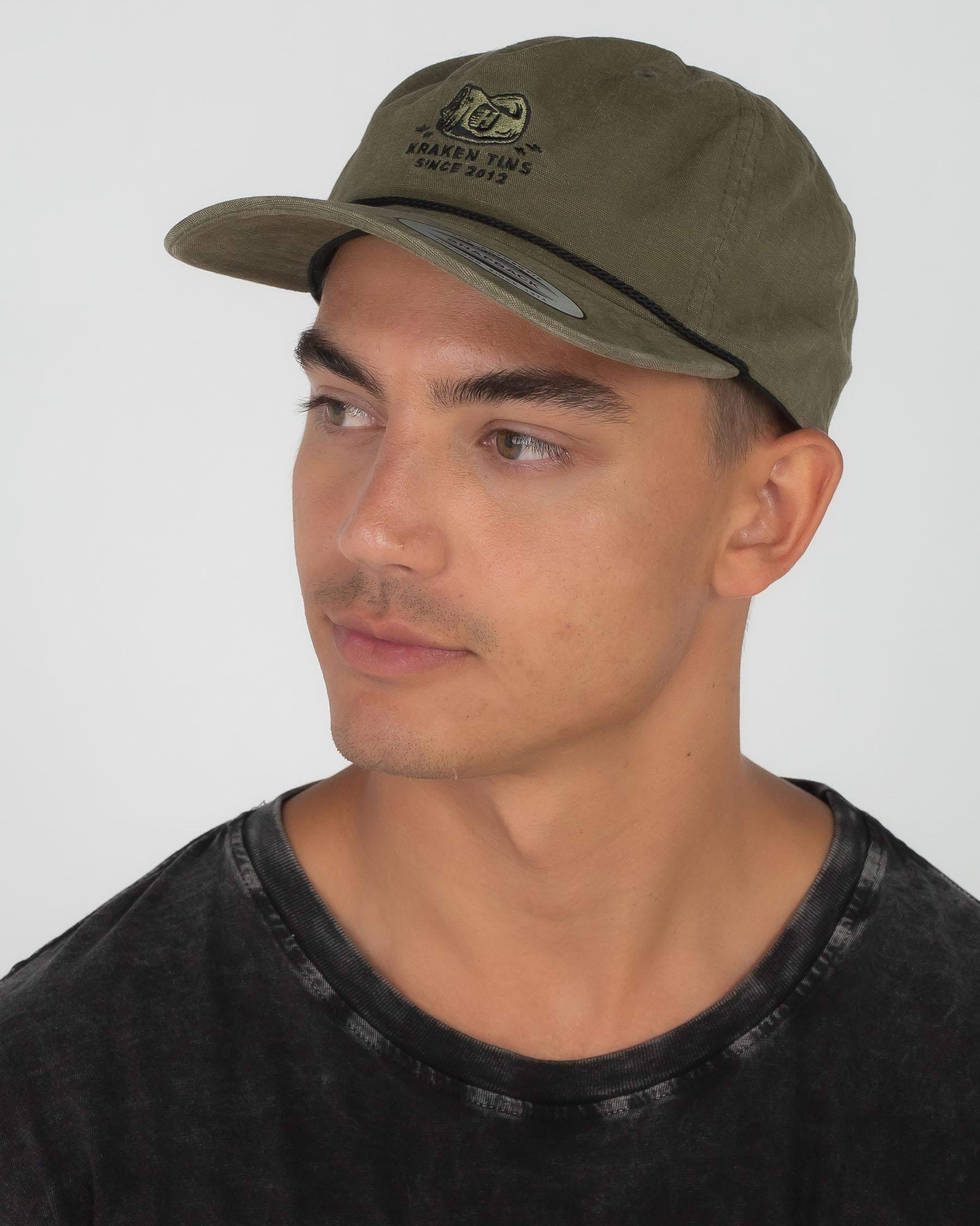 The Mad Hueys Kraken Tins Snapback Cap In Military - Fast Shipping ...