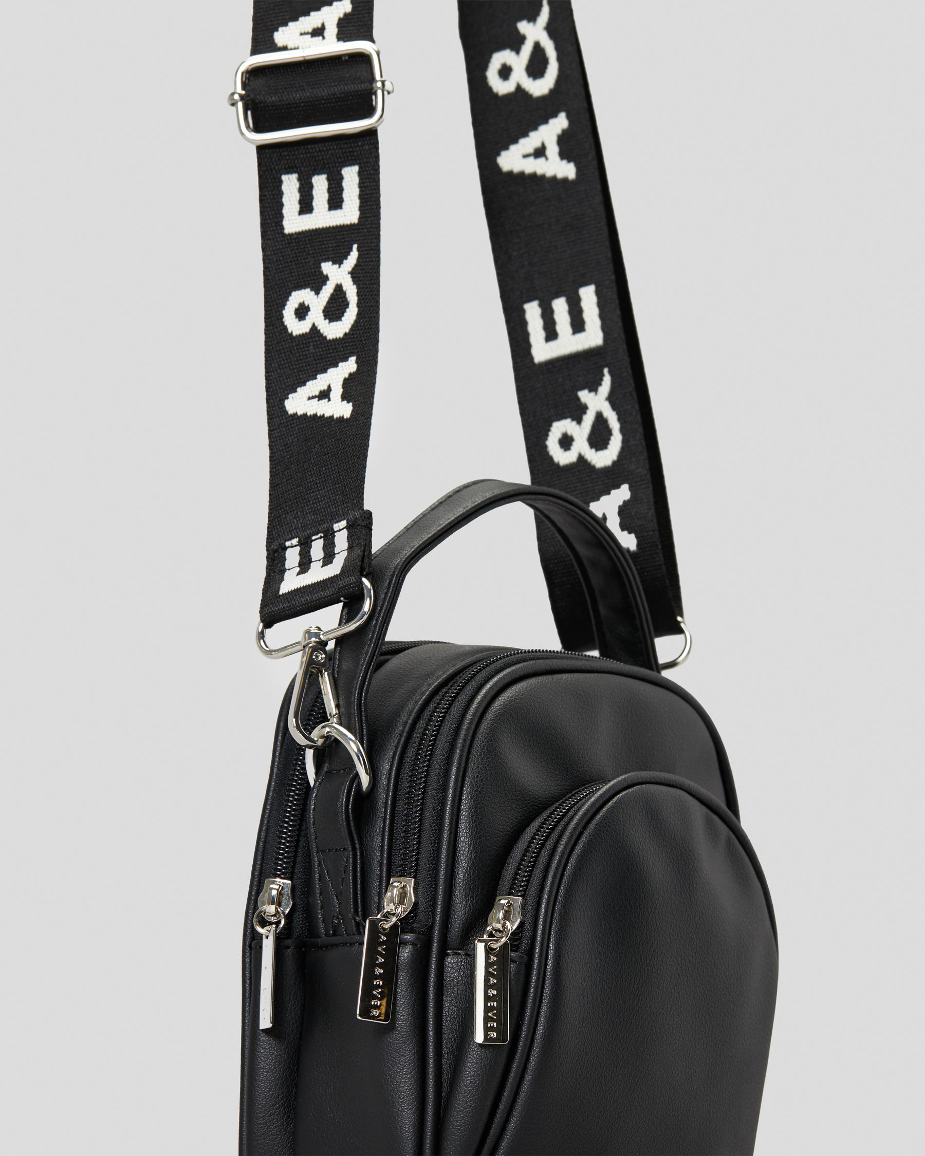 Shop Ava And Ever Nyra Messenger Bag In Black Fast Shipping & Easy