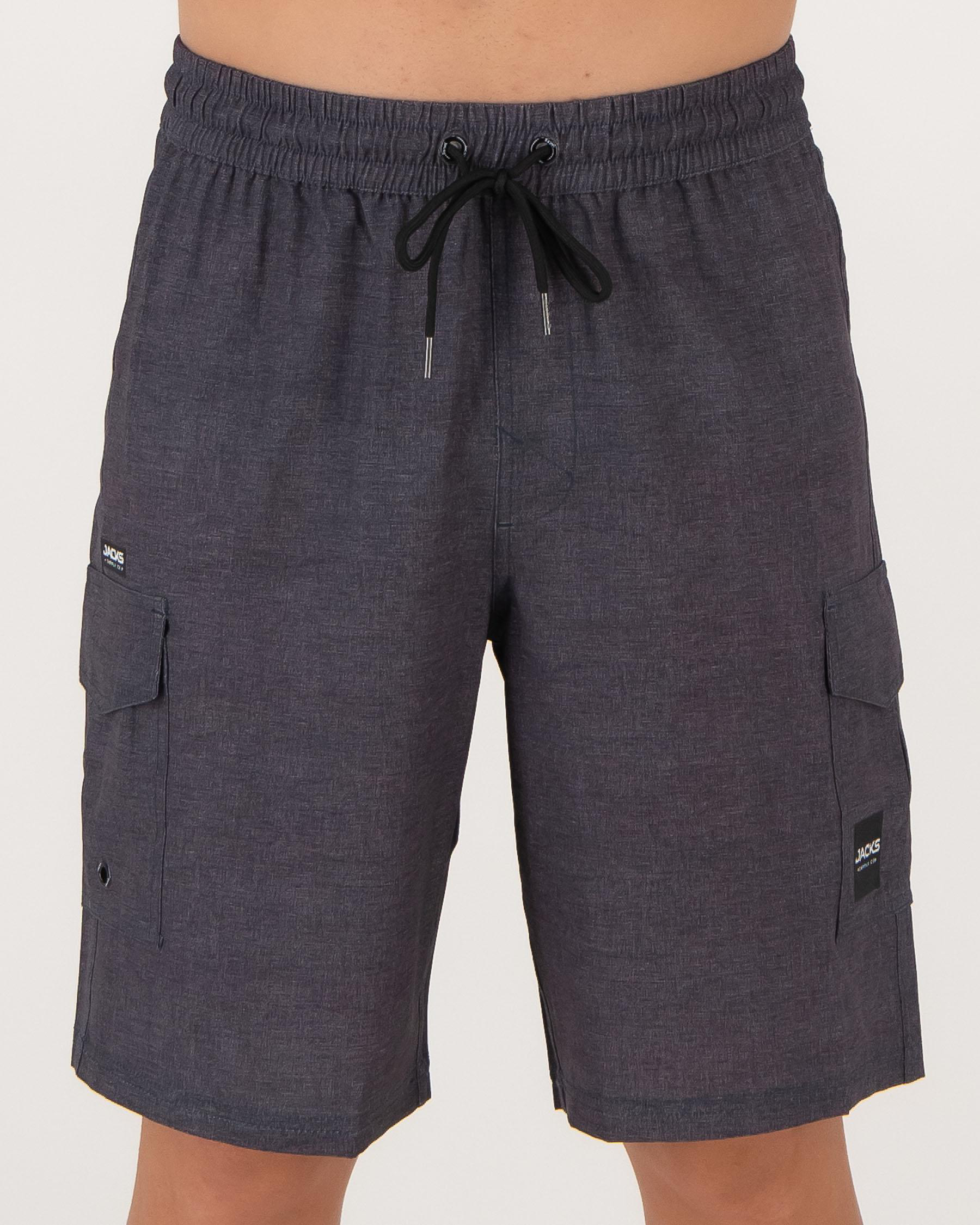 Shop Jacks Surface Board Shorts In Black Fast Shipping & Easy Returns