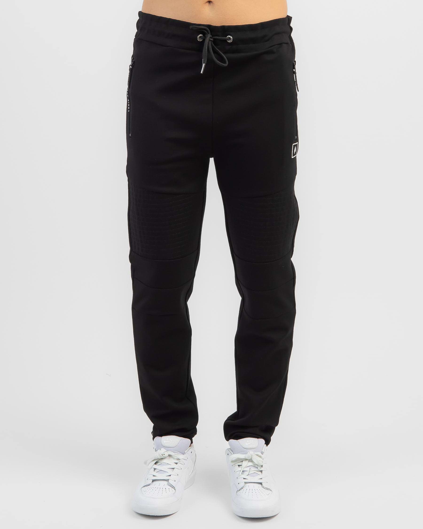 Shop Lucid Compose Track Pants In Black - Fast Shipping & Easy Returns ...