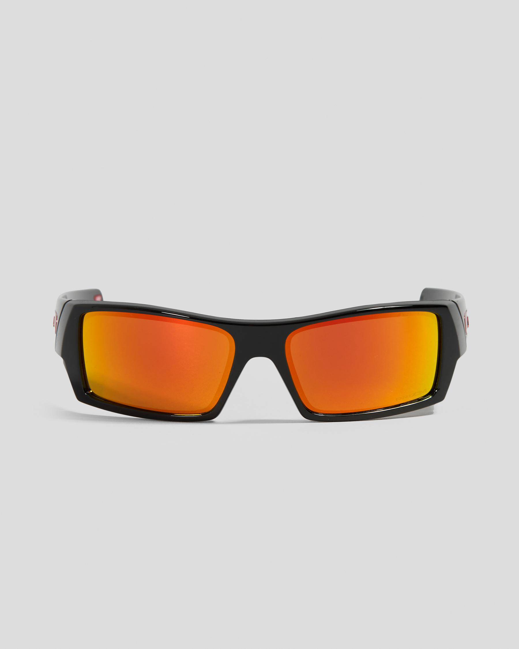 Shop Oakley Gas Can Sunglasses In Polished Black/prizm Ruby Fast
