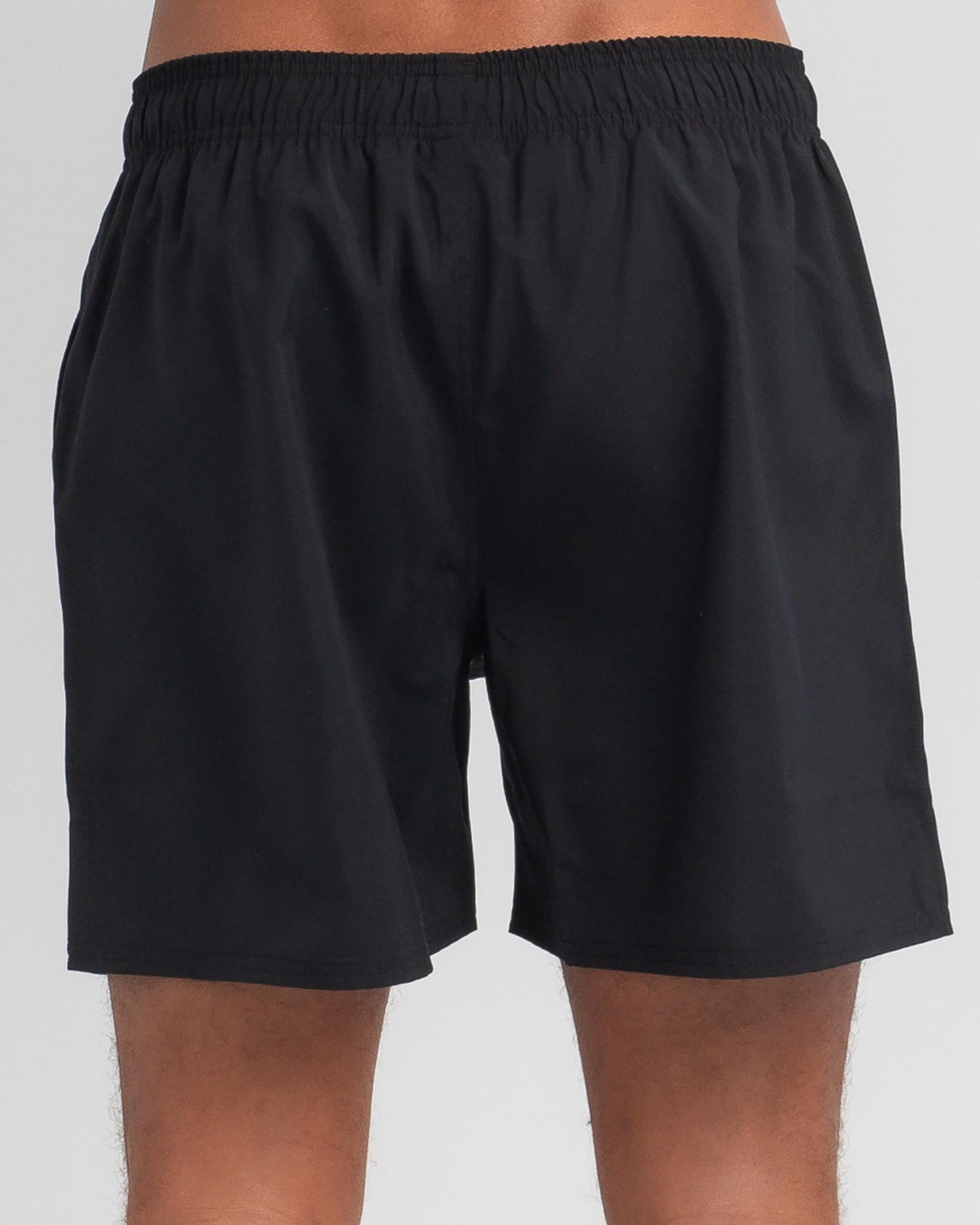 Shop Oakley New Ace Volley Board Shorts In Blackout Fast Shipping