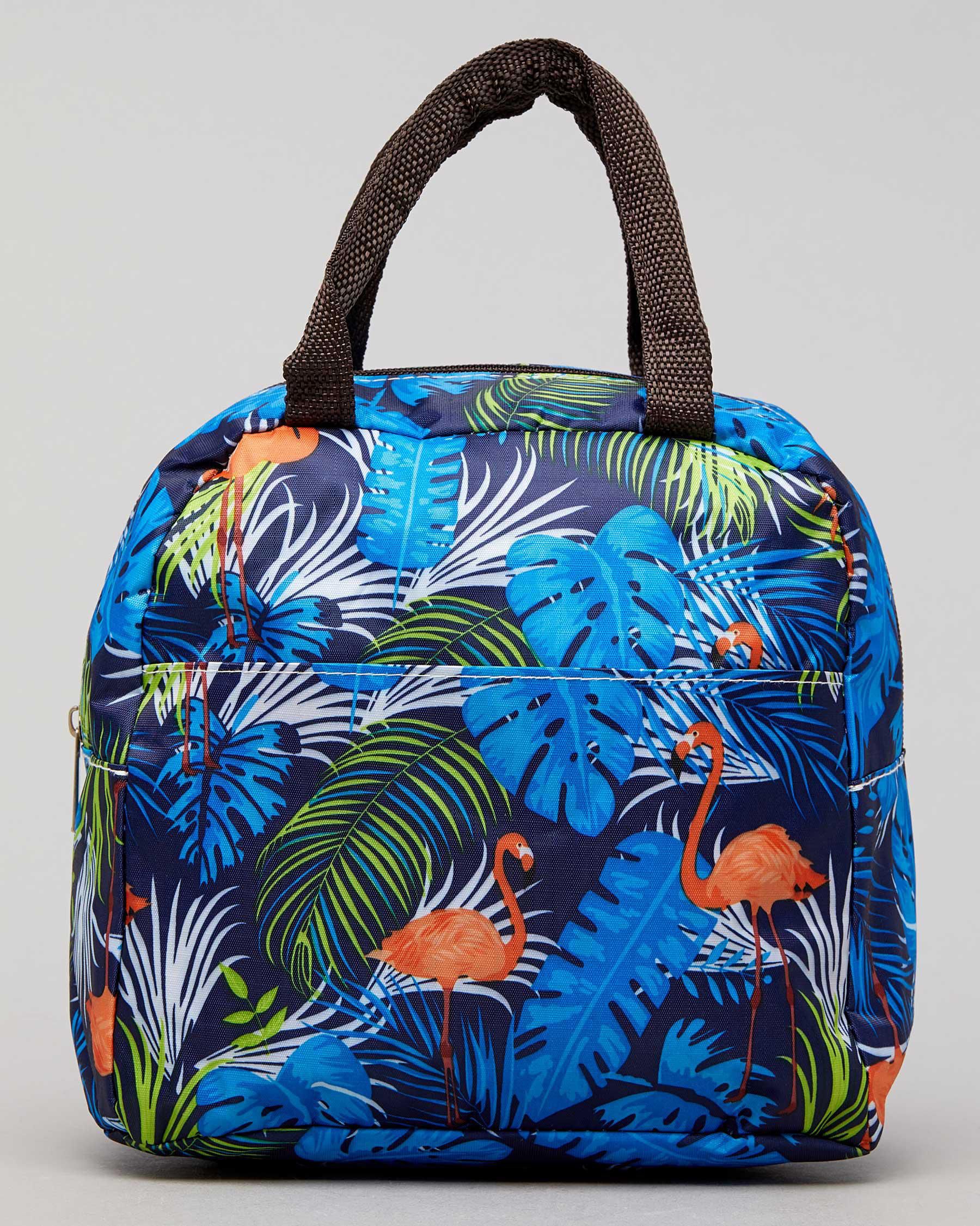 Mooloola Palm Beach Lunch Bag In Blue FREE* Shipping & Easy Returns