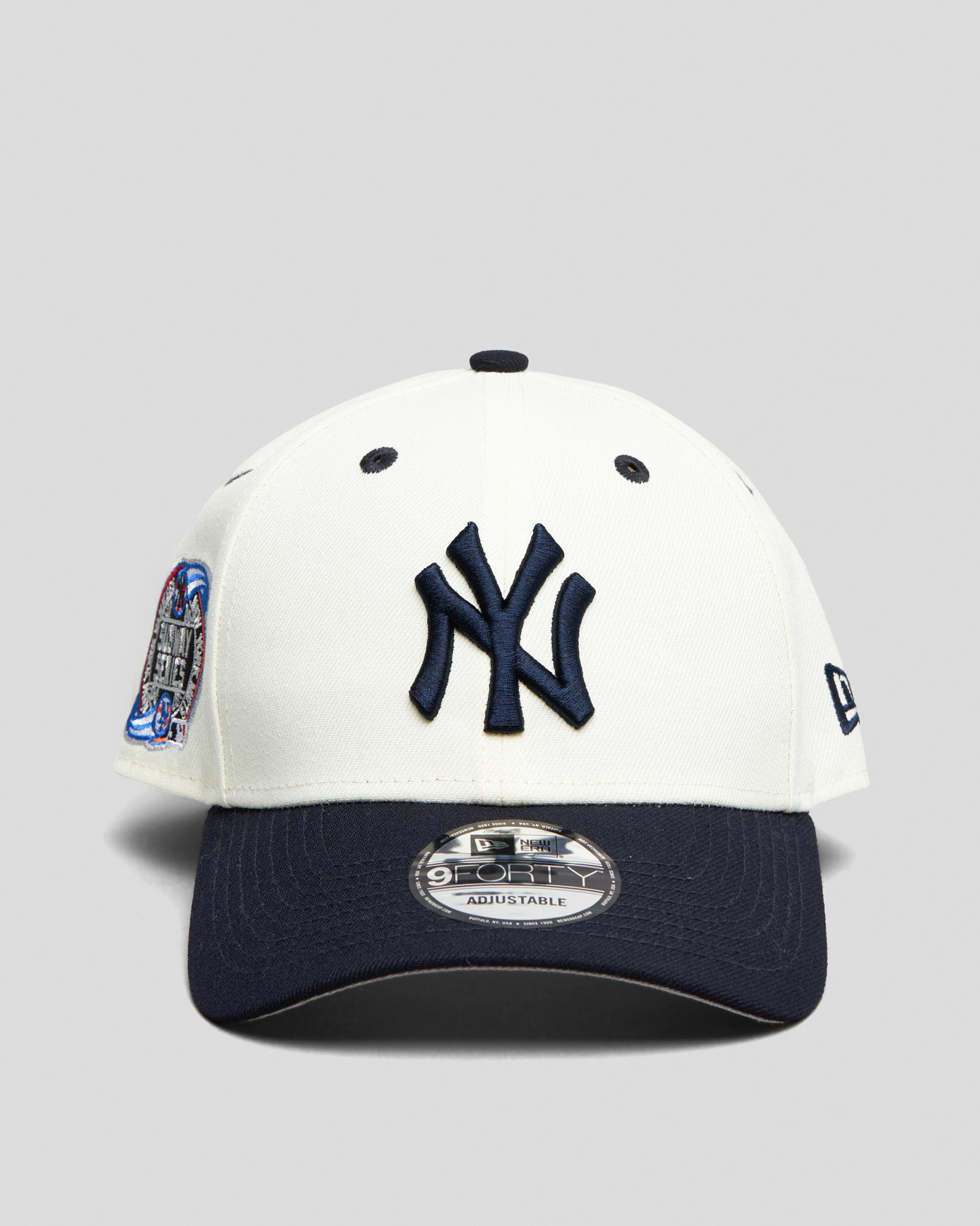 New Era New York Yankees Subway Series 9Forty Cap In Chrome White - FREE*  Shipping & Easy Returns - City Beach United States