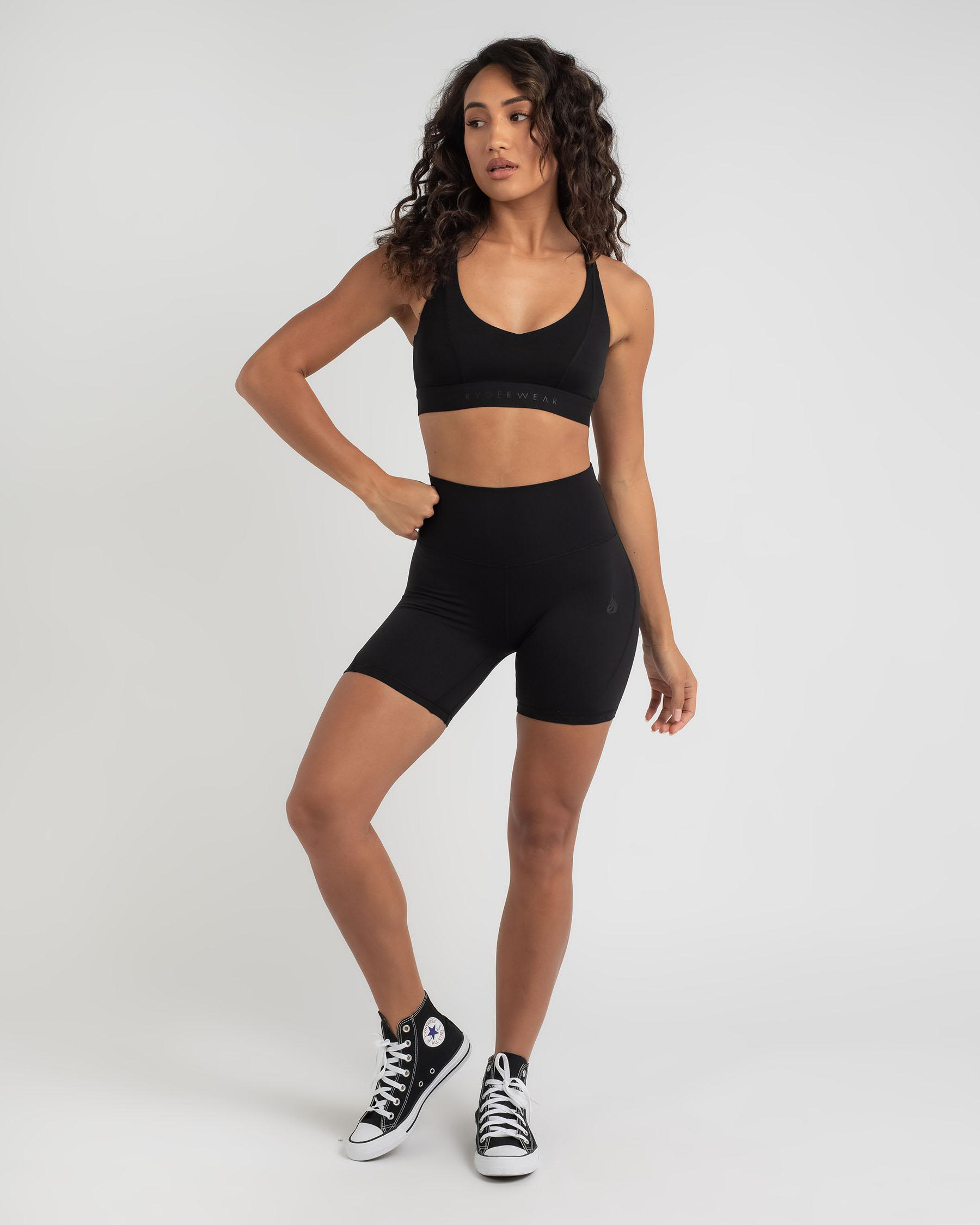 Shop Ryderwear NKD Align Bike Shorts In Black Fast Shipping & Easy