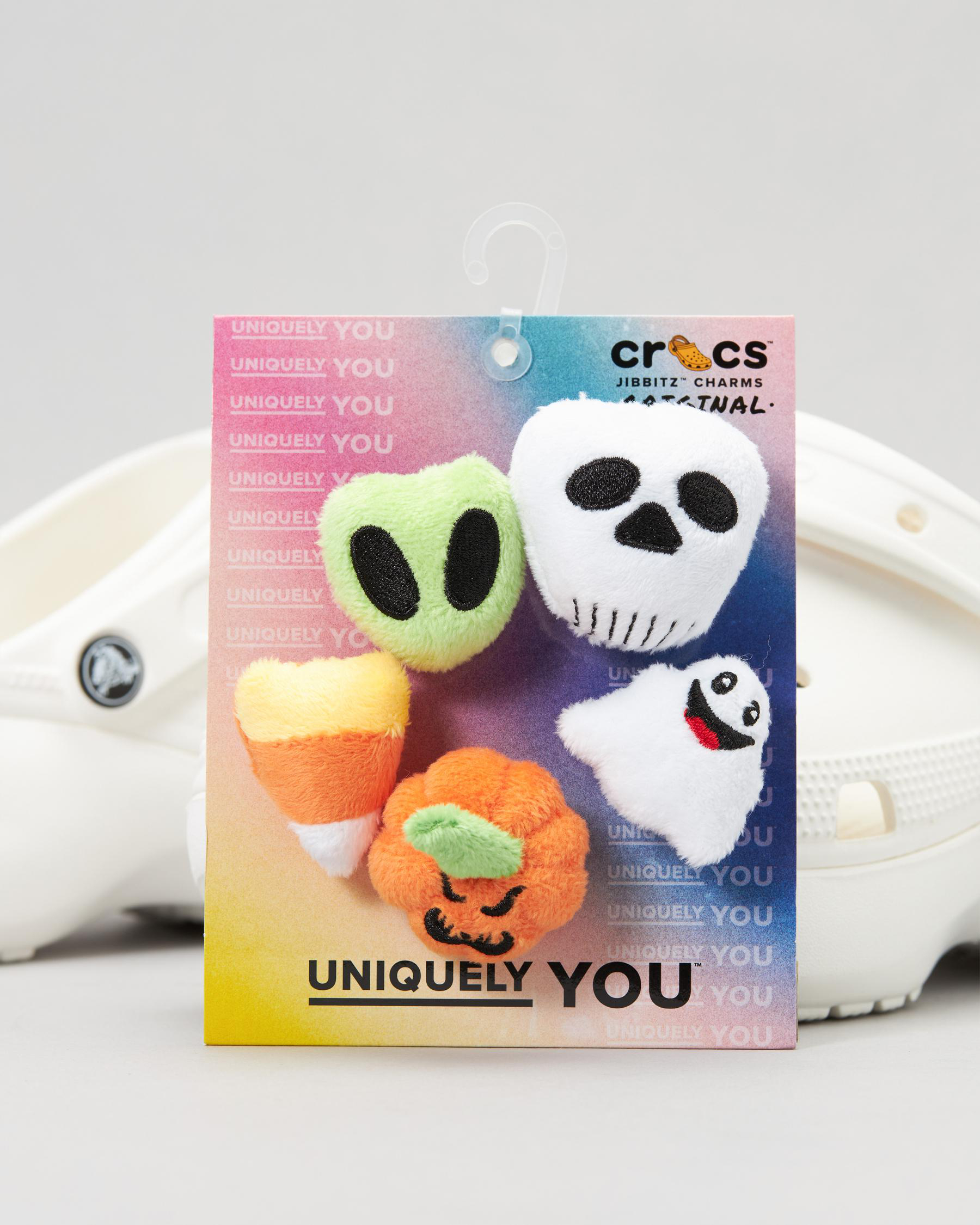 Shop Crocs Halloween is Cool Jibbitz 5 Pack In Multi Fast Shipping