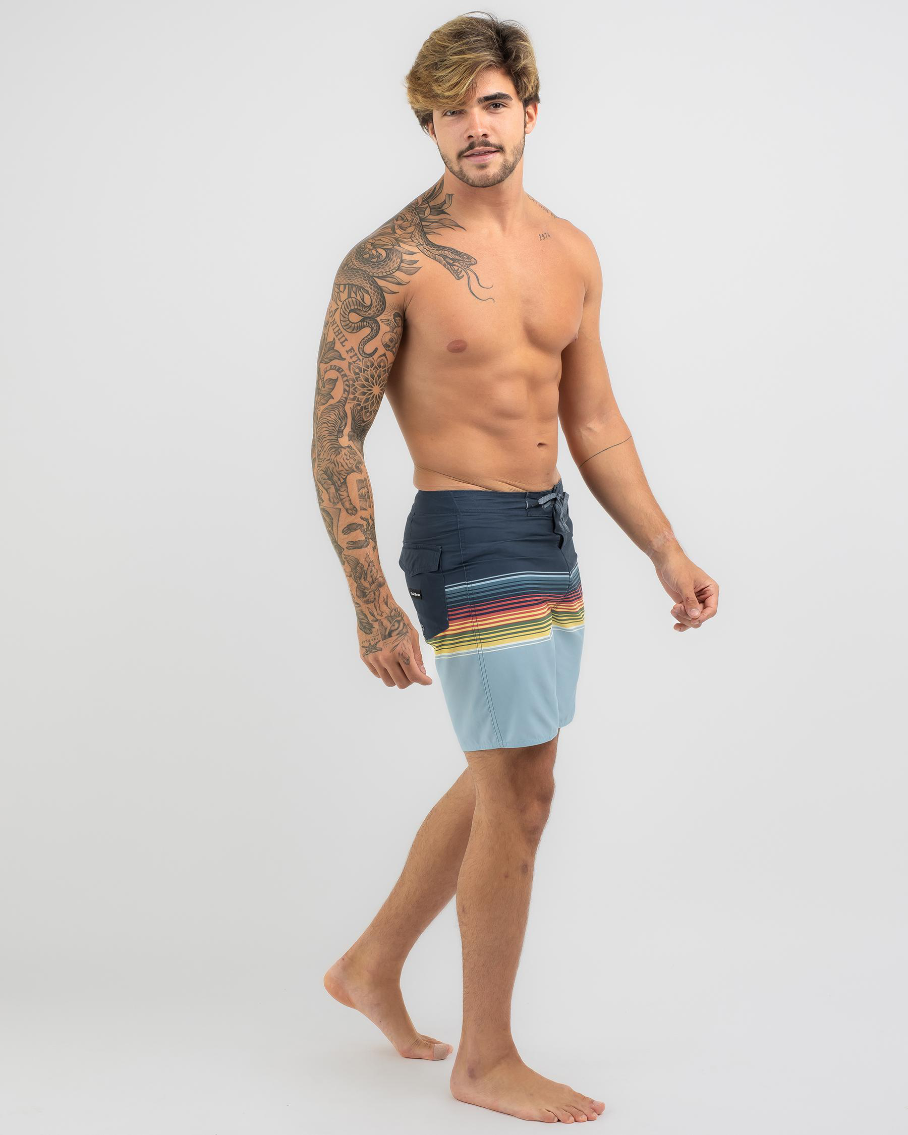 Quiksilver Everday Swell Vision 19" Board Shorts In Midnight Navy