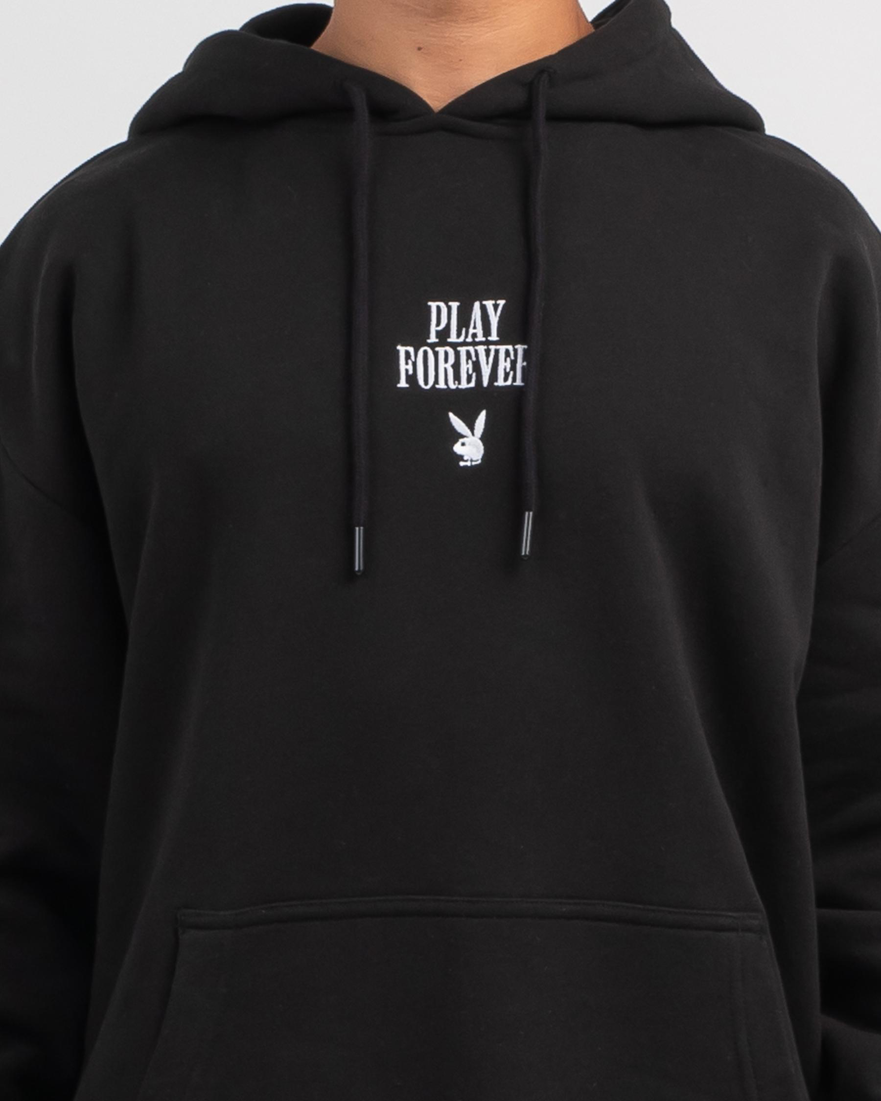 Shop Playboy Q2 2019 Cover Hoodie In Black Fast Shipping & Easy