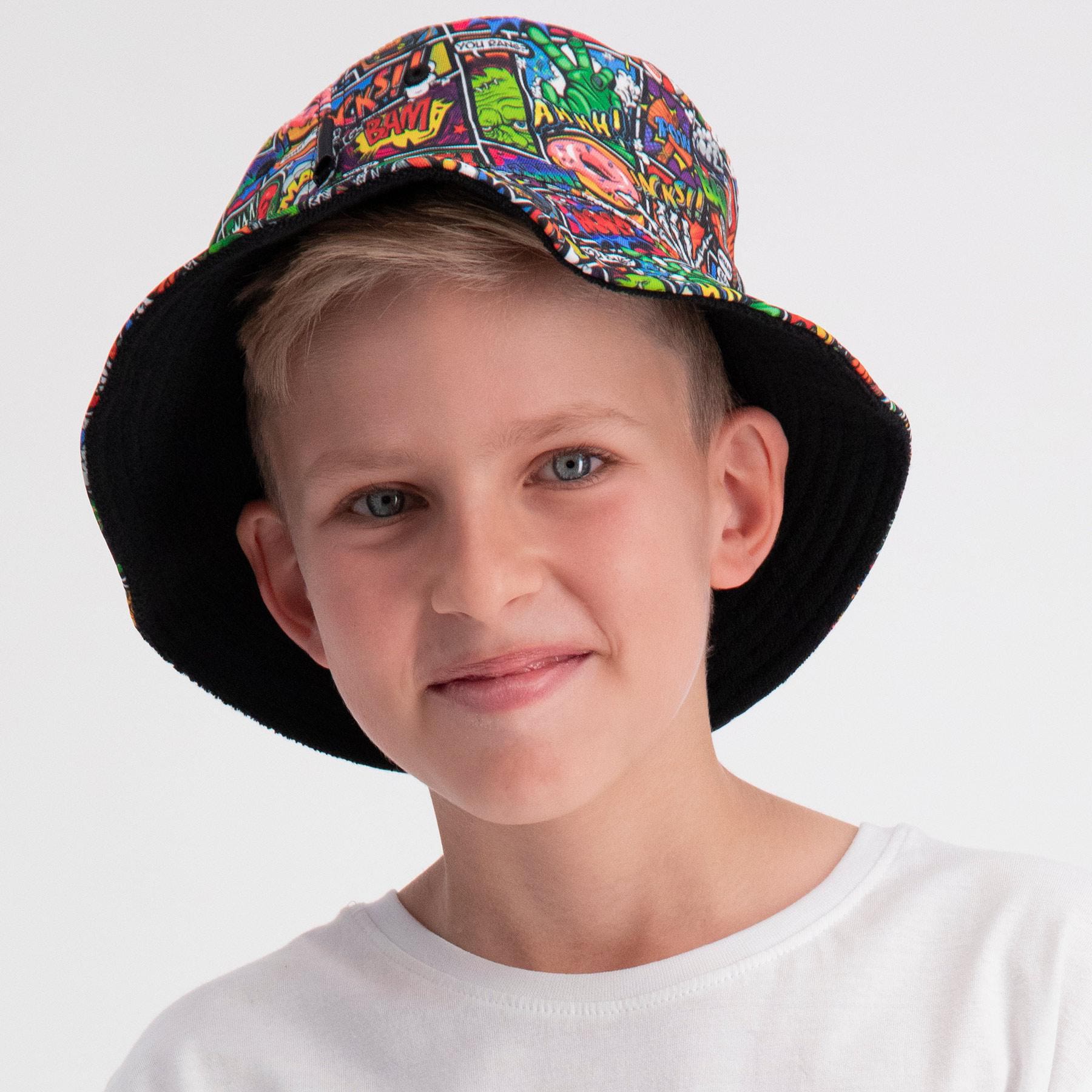 Jacks Kaboom Bucket Hat In Multi/black | City Beach Australia