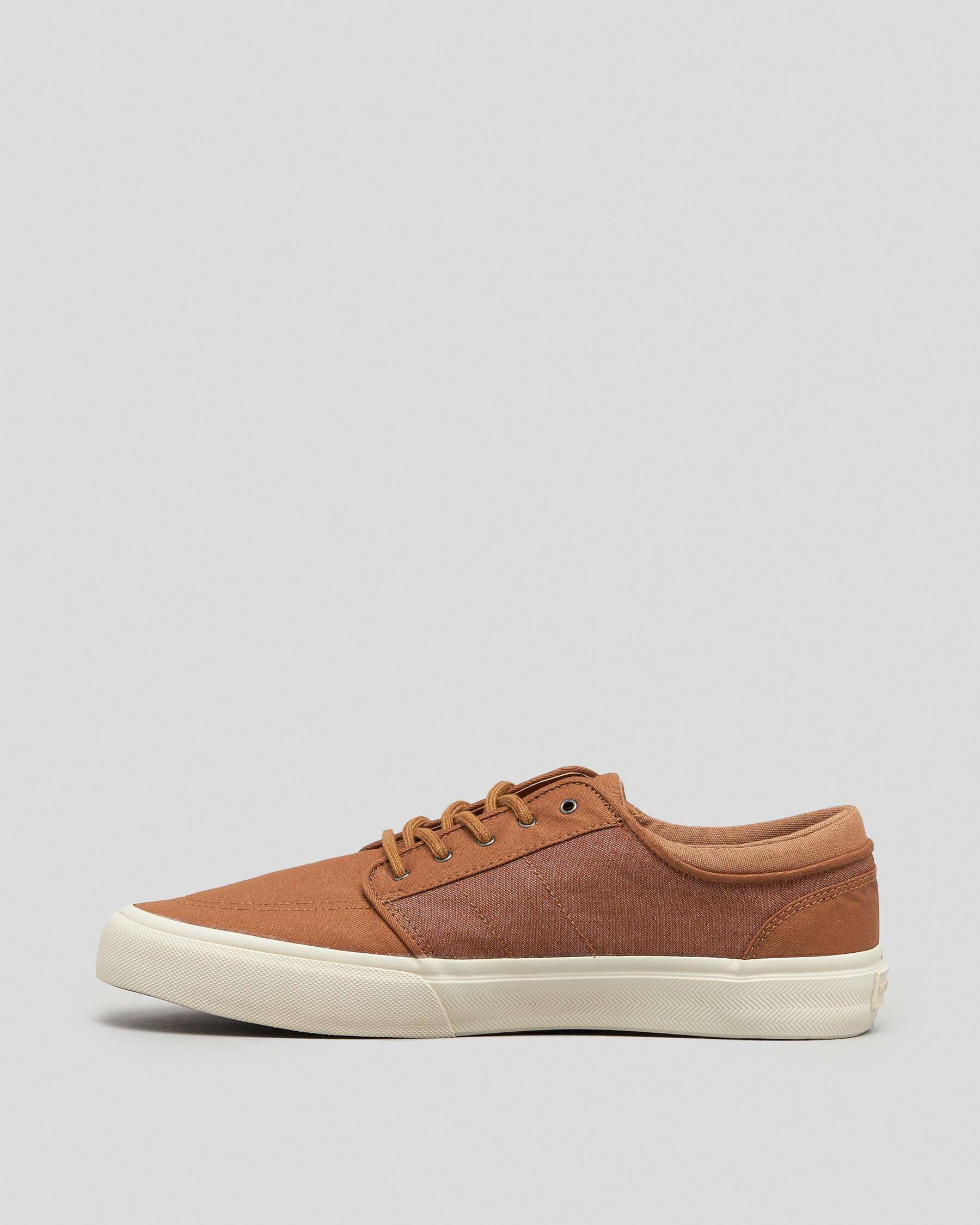 Kustom Remark Wide Shoes In Brown - Fast Shipping & Easy Returns - City ...