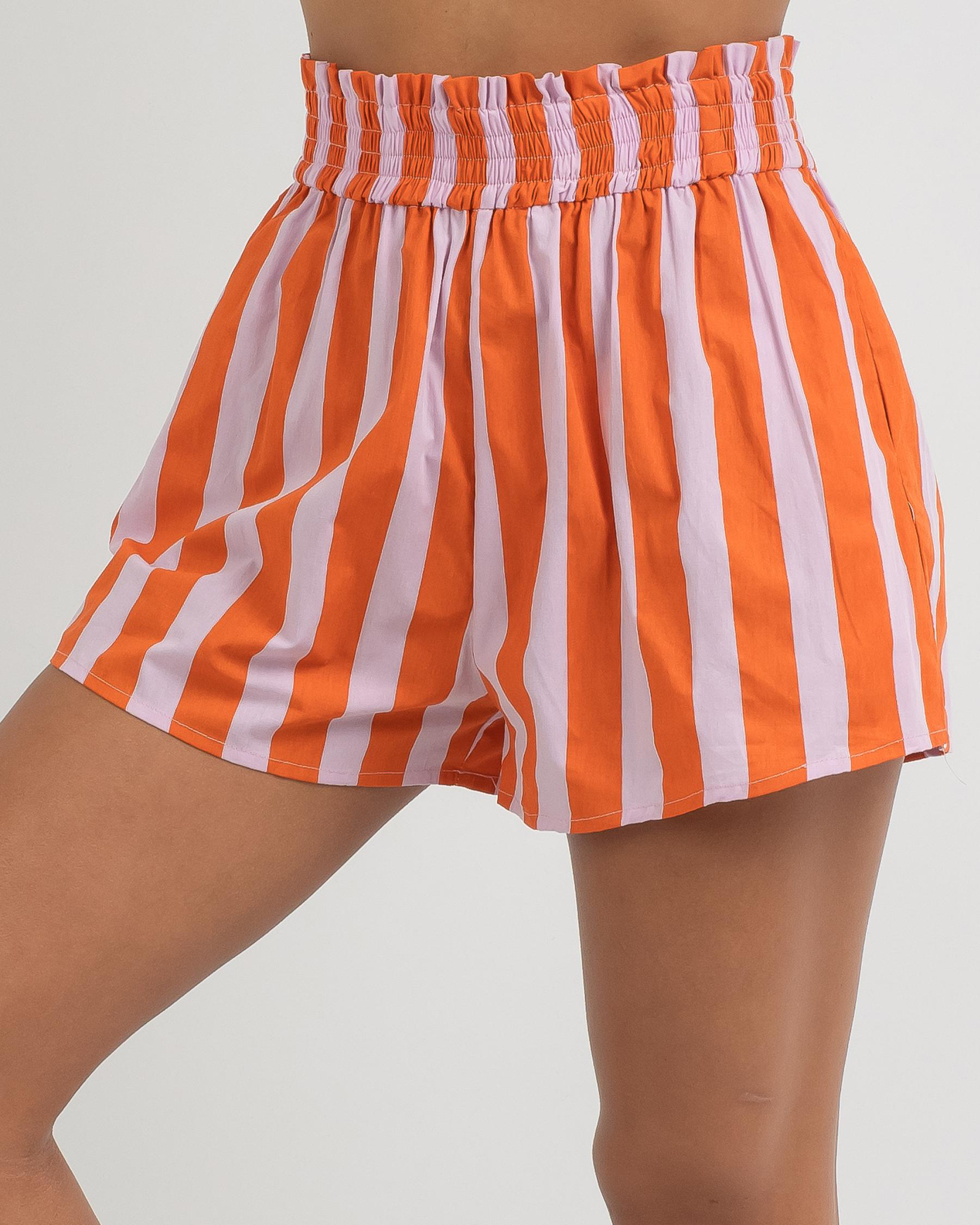 Candy Pattern Print Women's Shorts