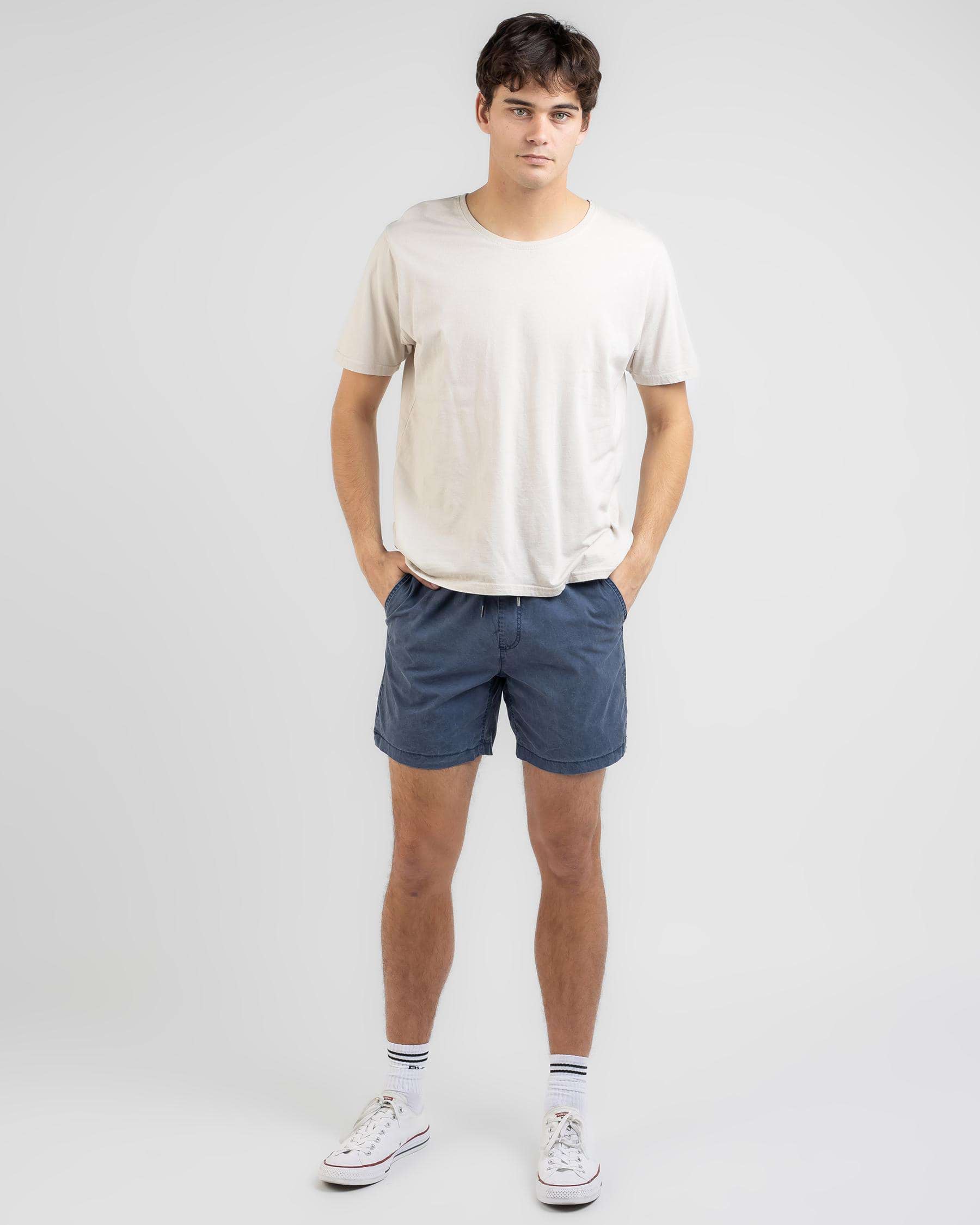 Quiksilver Taxer Mully Shorts In Insignia Blue - Fast Shipping & Easy ...