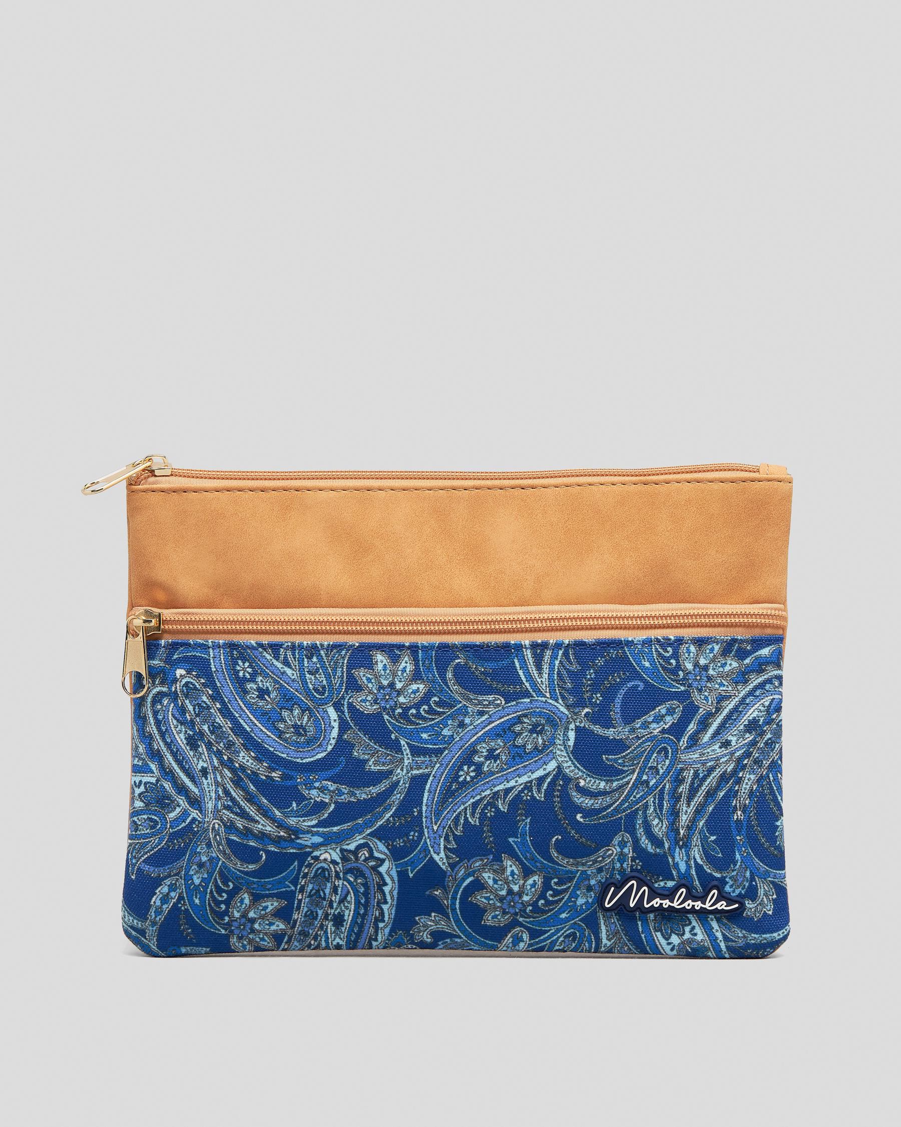Shop Mooloola Goddess Pencil Case In Navy/tan - Fast Shipping & Easy ...