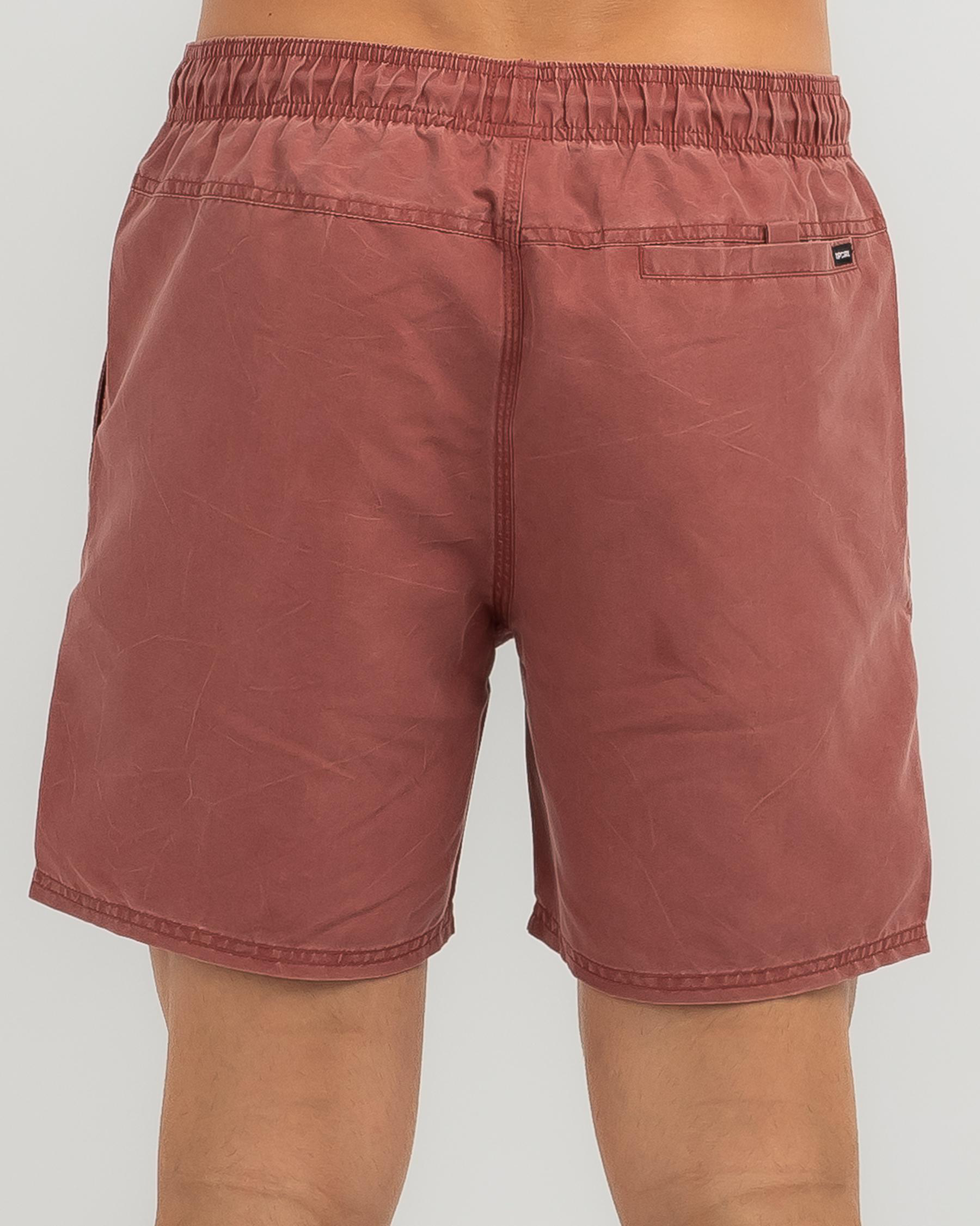 Shop Rip Curl Bondi Volley Board Shorts In Apple Butter Fast Shipping