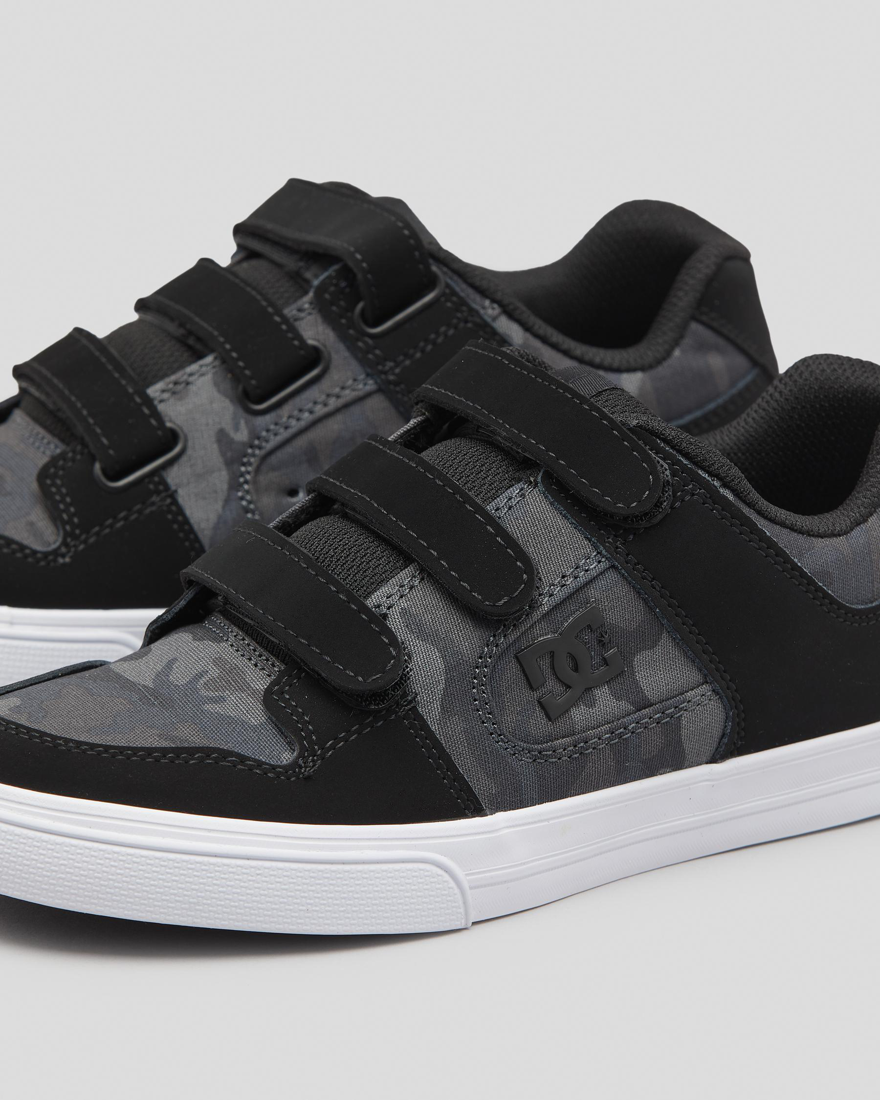 velcro dc shoes