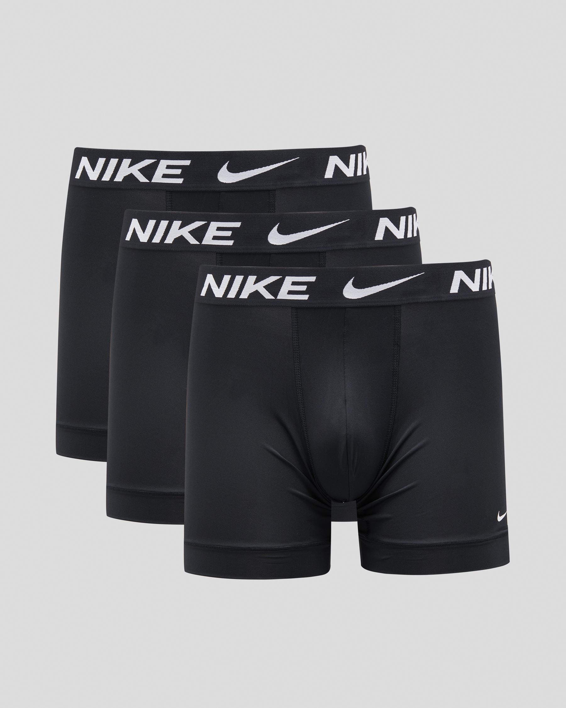 Nike Essential Micro Boxer Brief In Black/black/black - Fast Shipping ...