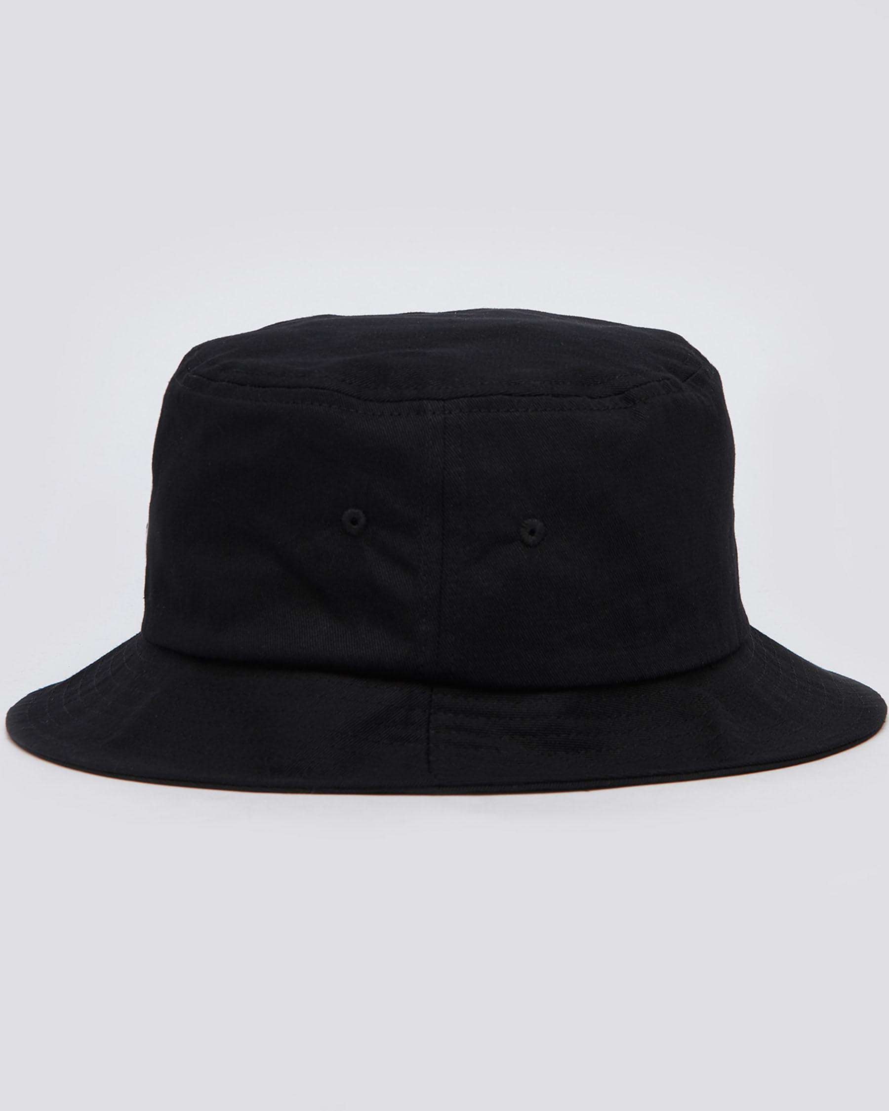 Shop Stussy Stock Bucket Hat In Black - Fast Shipping & Easy Returns ...