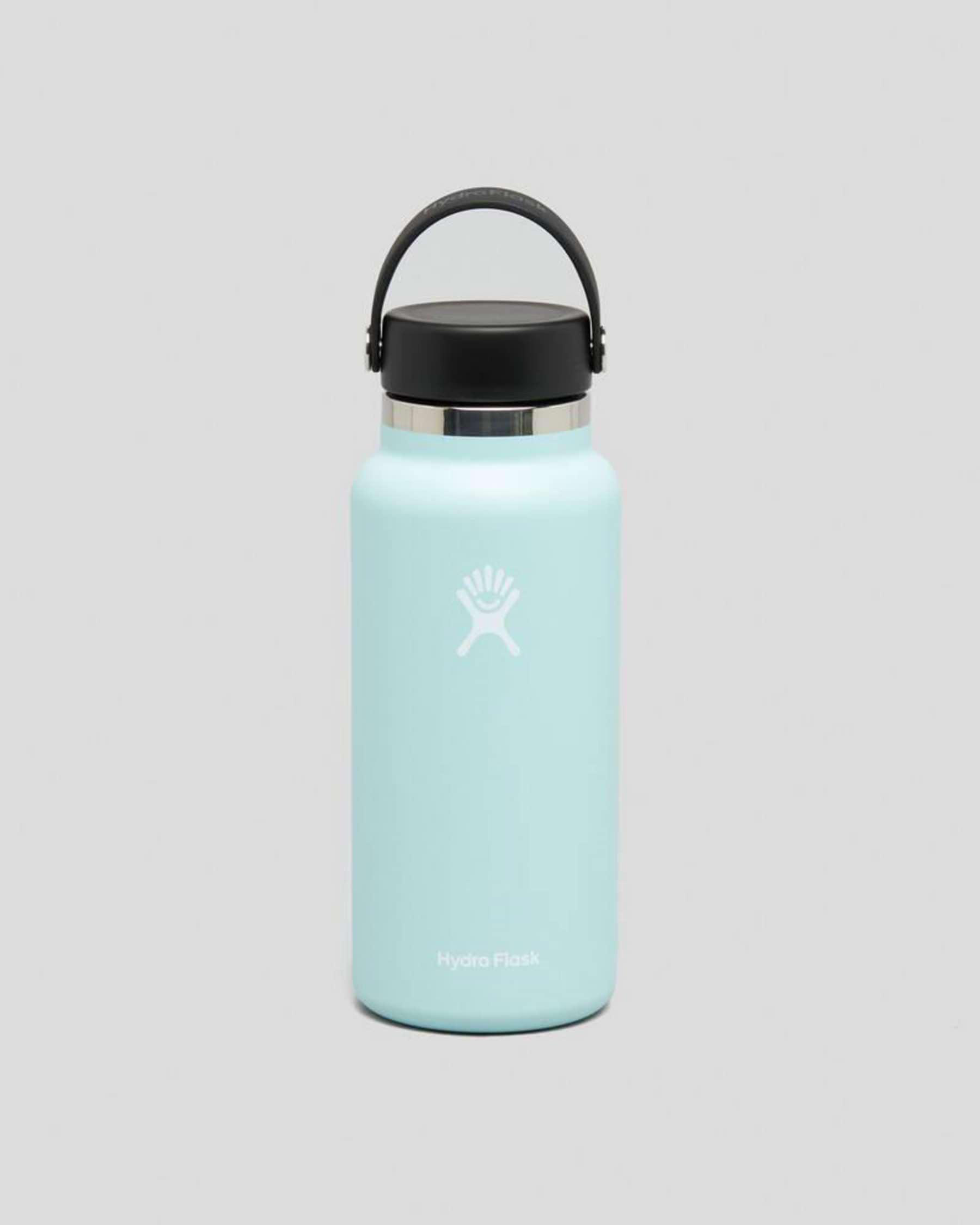 Shop Hydro Flask 32oz Wide Mouth Drink Bottle In Dew Fast Shipping