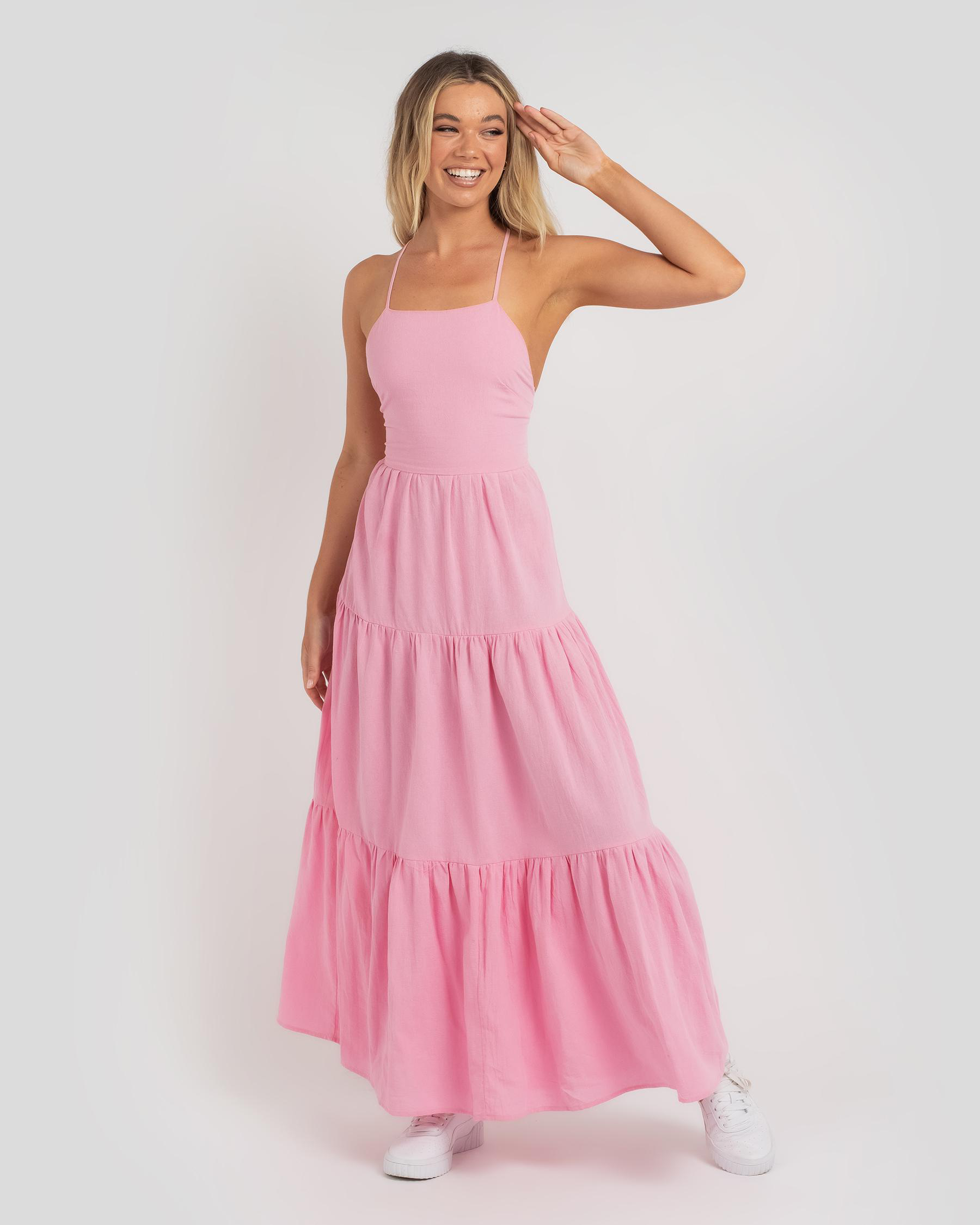Shop Ebby & I Rosemary Maxi Dress In Pink - Fast Shipping & Easy Returns -  City Beach Australia