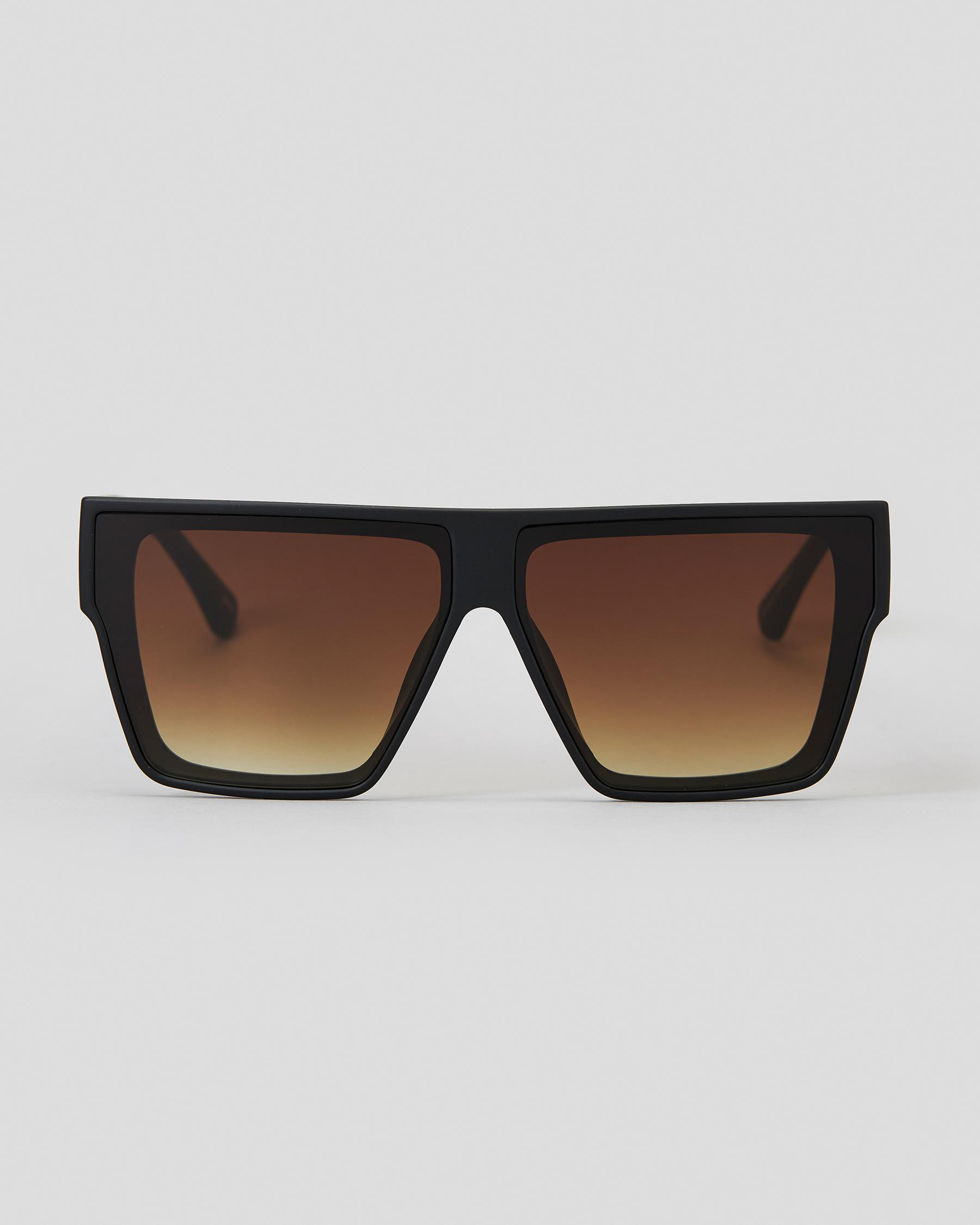 Carve The Saint Sunglasses In Matte Black/brown Grad FREE* Shipping