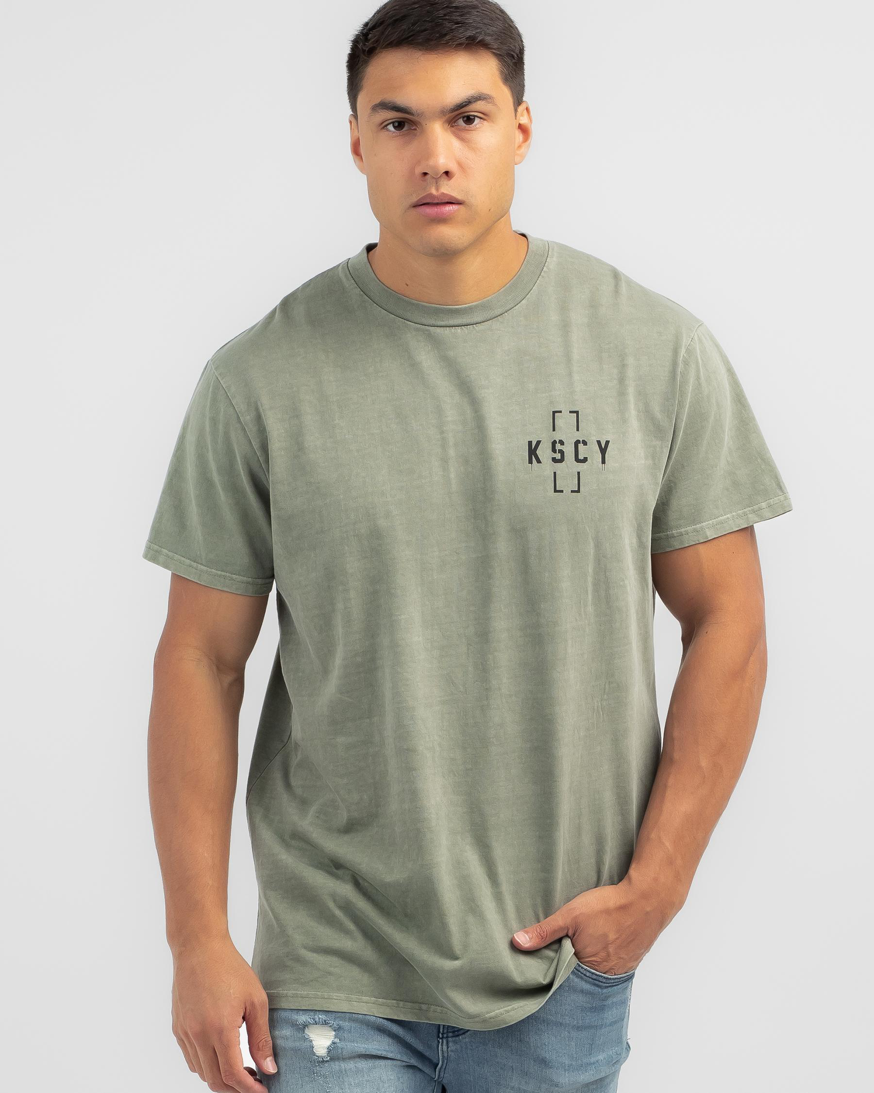 Shop Kiss Chacey Devotion Relaxed Fit T-Shirt In Pigment Shadow - Fast ...