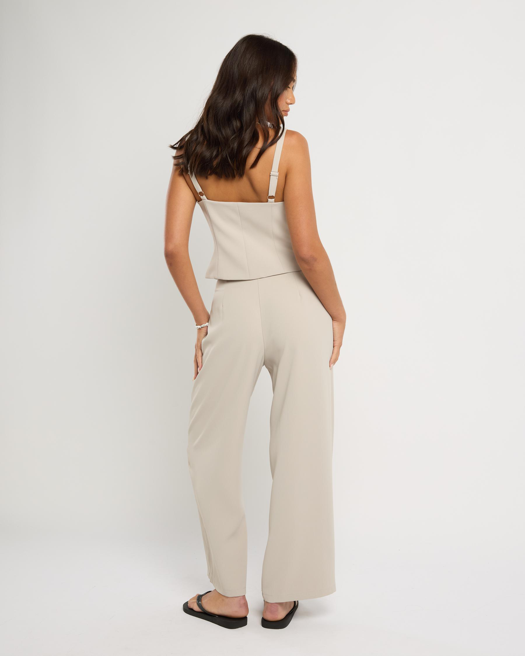 Shop Style State Elle Pants In Stone Fast Shipping & Easy Returns