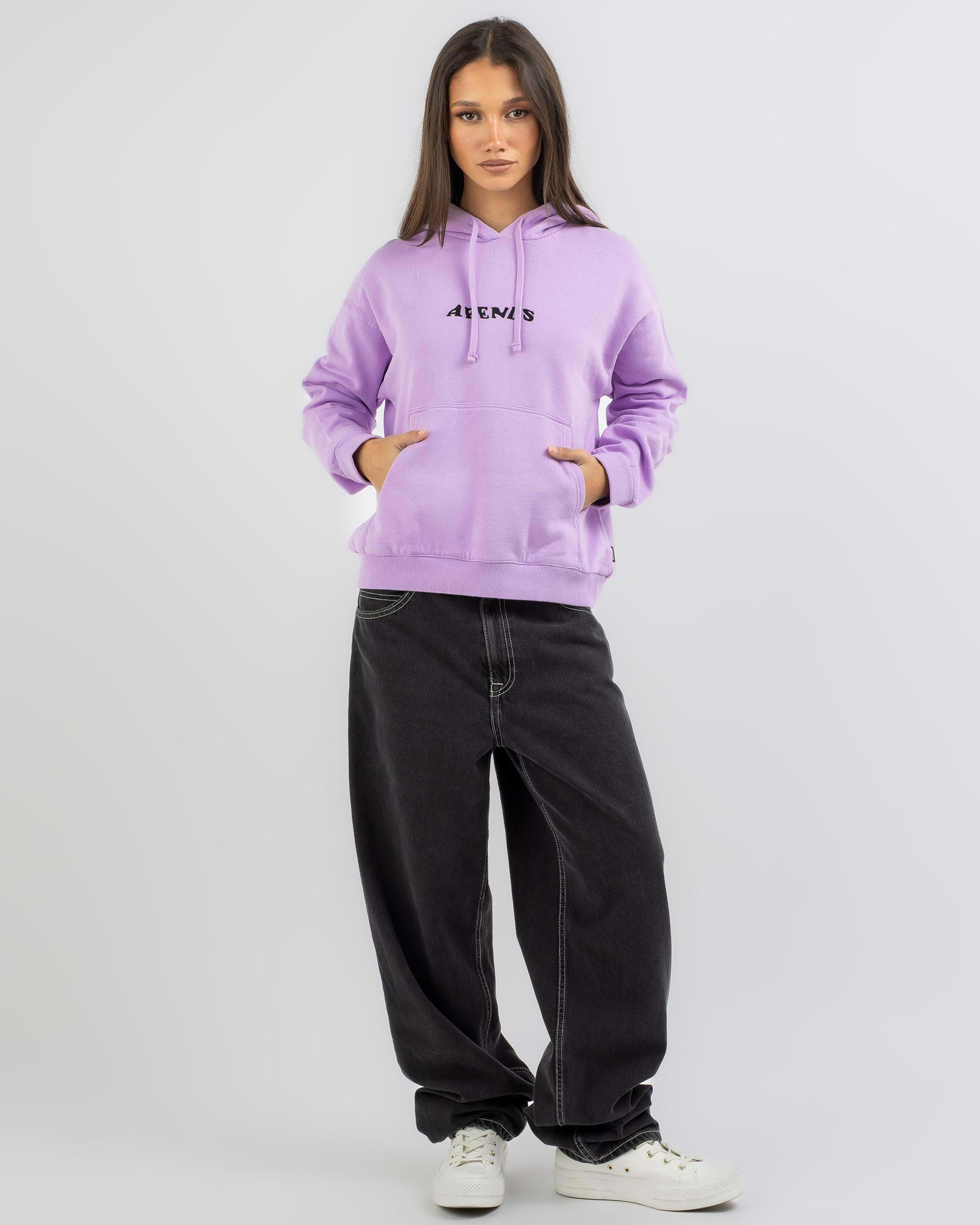 Afends Lilah Hoodie In Orchid - Fast Shipping & Easy Returns - City ...