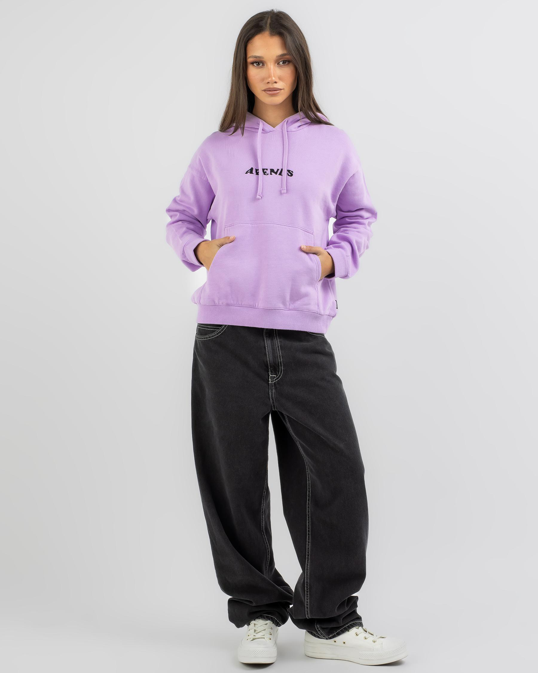 AFENDS Womens Maisie - Hoodie - Red Rum